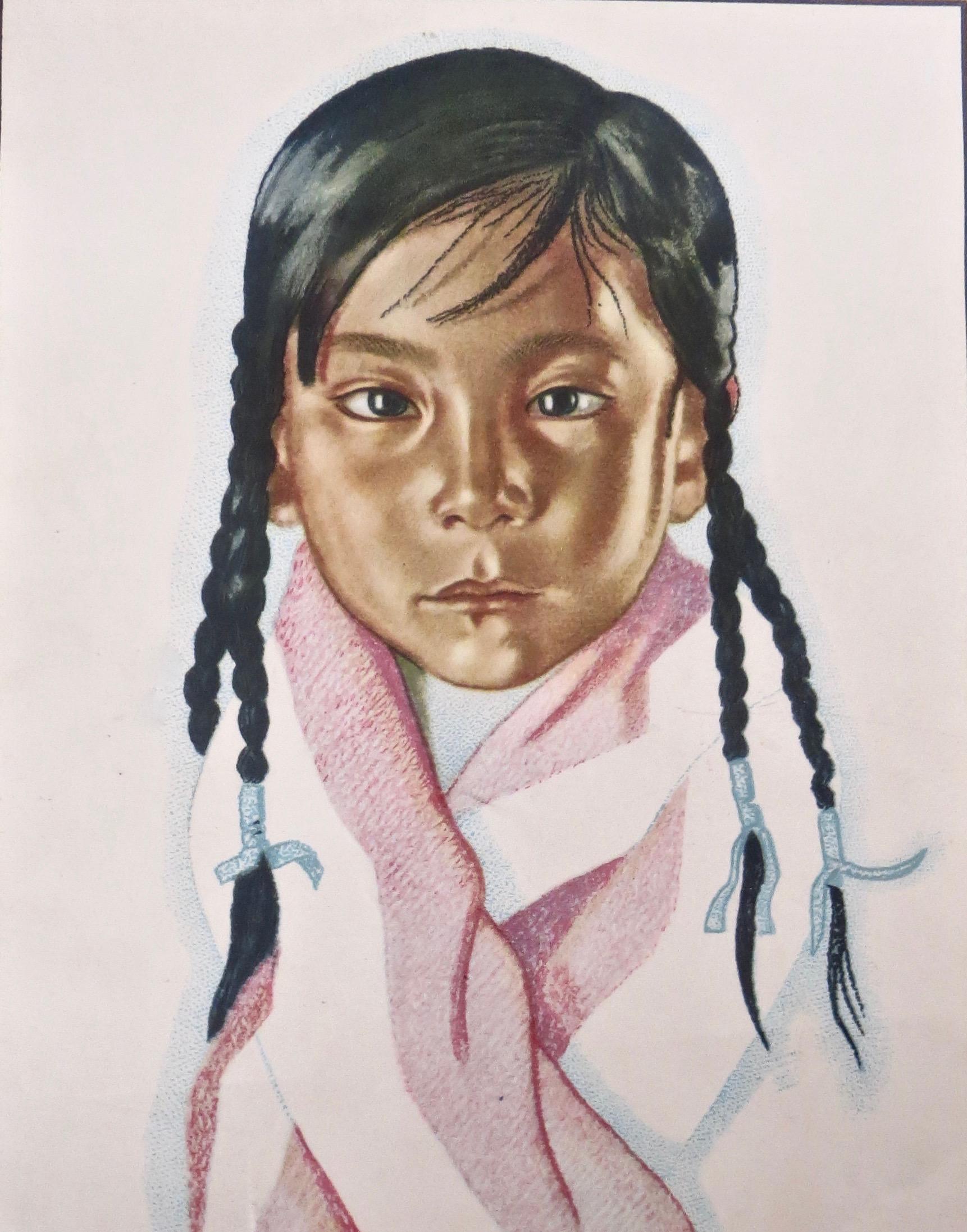 Native American Indian Child 