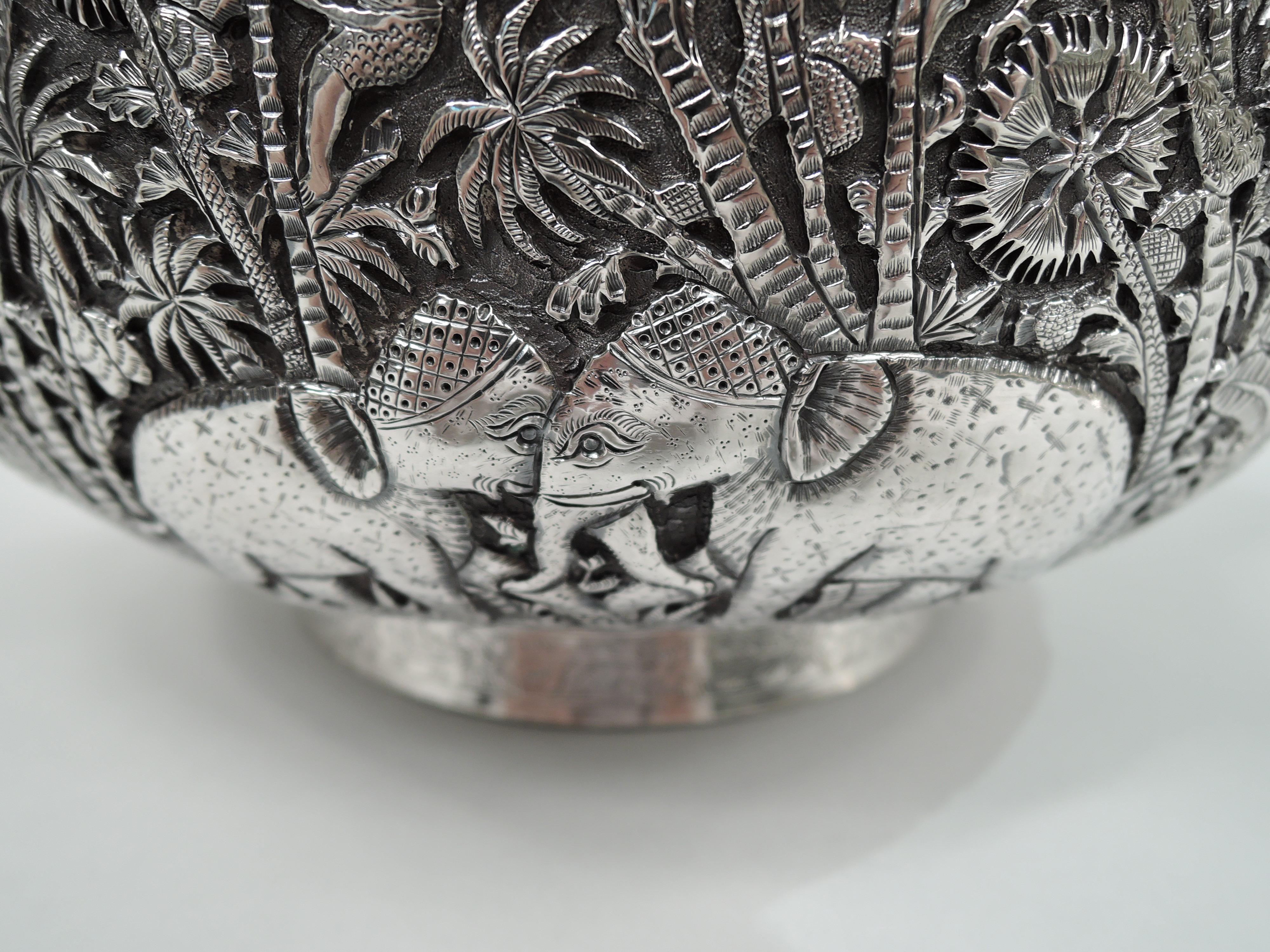 Indian Colonial Lucknow Silver Bowl with Chicago Golf Club Association 2