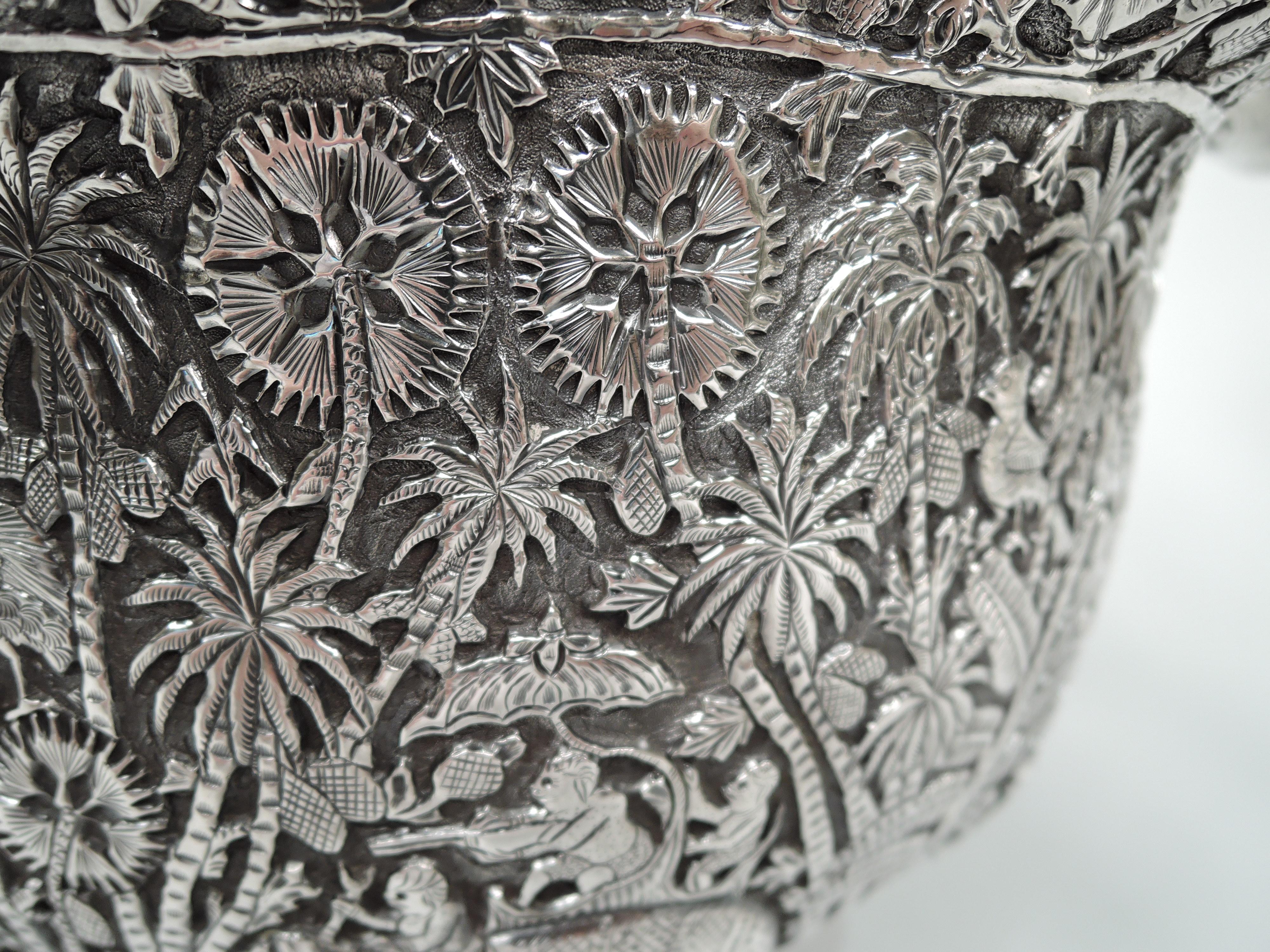 Indian Colonial Lucknow Silver Bowl with Chicago Golf Club Association 3