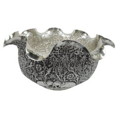 Indian Colonial Lucknow Silver Bowl with Chicago Golf Club Association