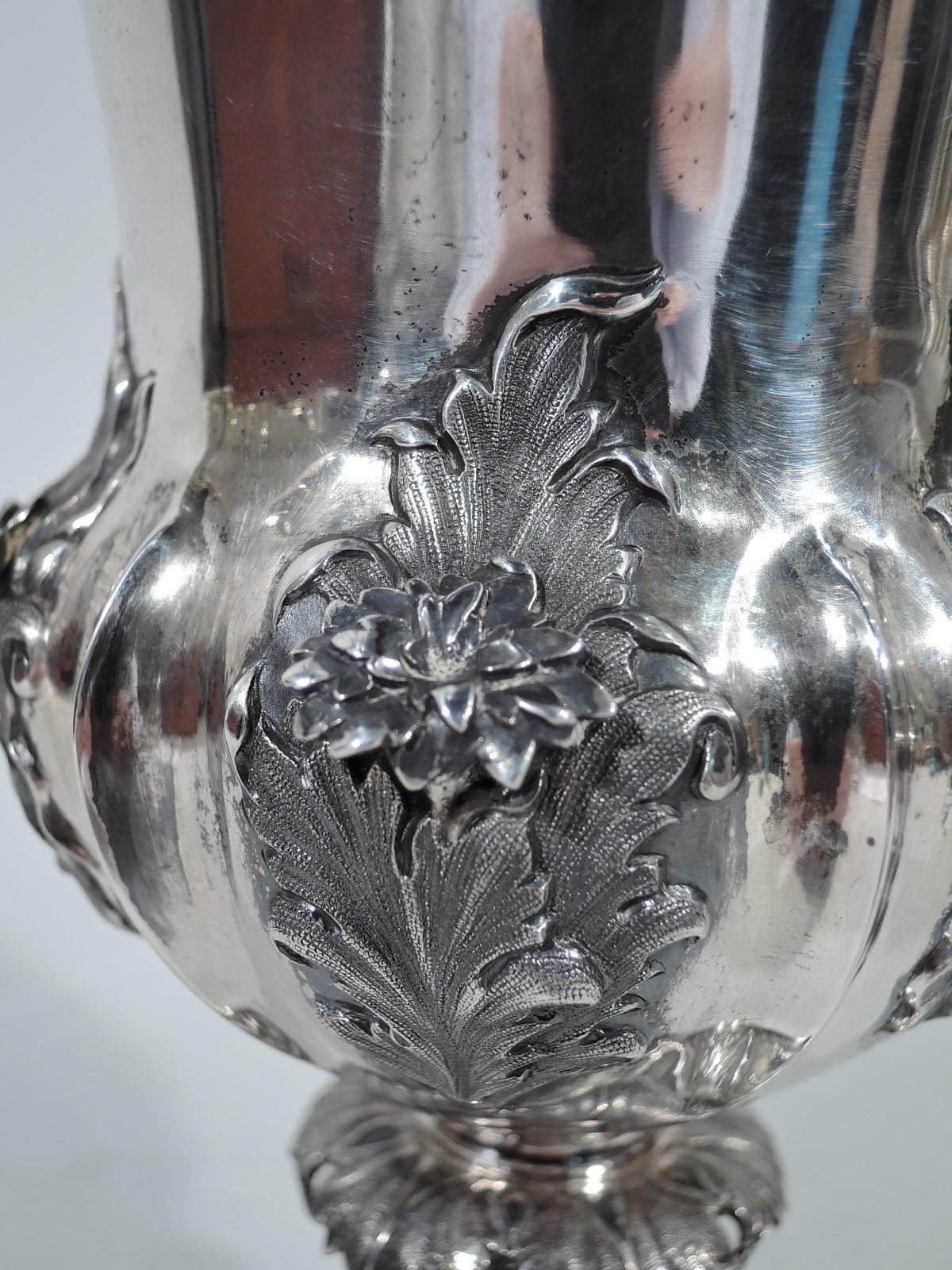 Indian Colonial Silver Chalice by Hamilton & Co. In Good Condition In New York, NY