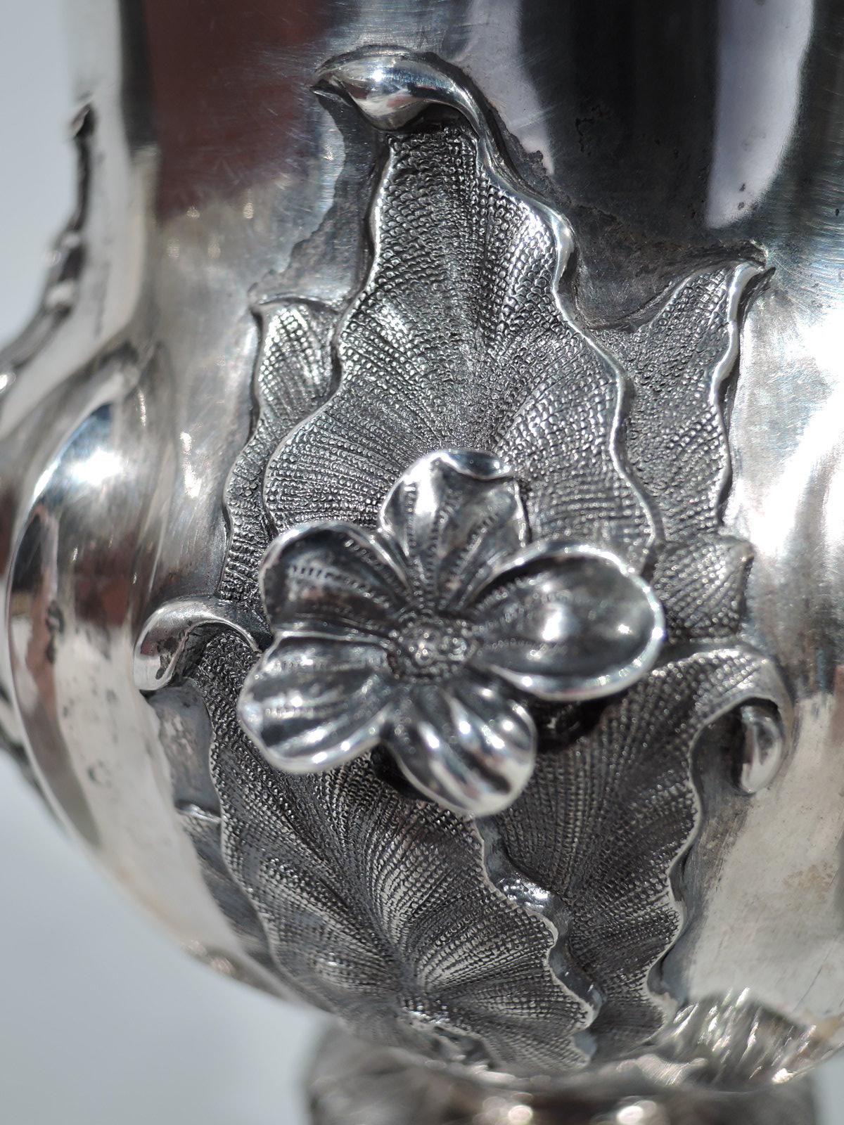 19th Century Indian Colonial Silver Chalice by Hamilton & Co.