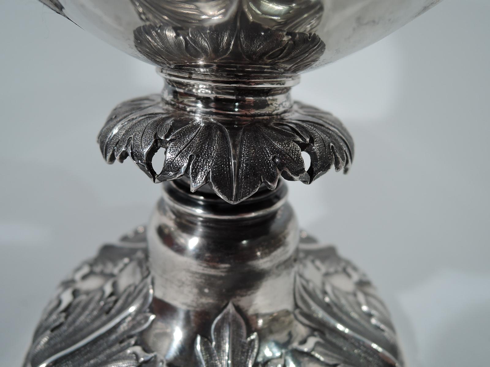 Indian Colonial Silver Chalice by Hamilton & Co. 1