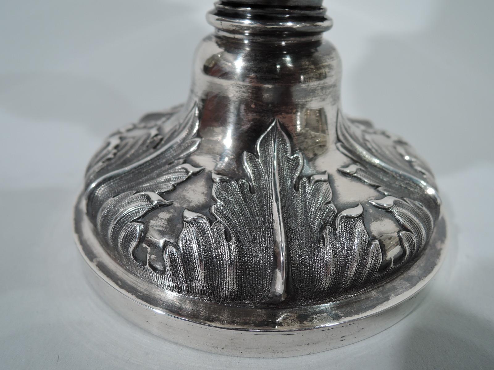 Indian Colonial Silver Chalice by Hamilton & Co. 2