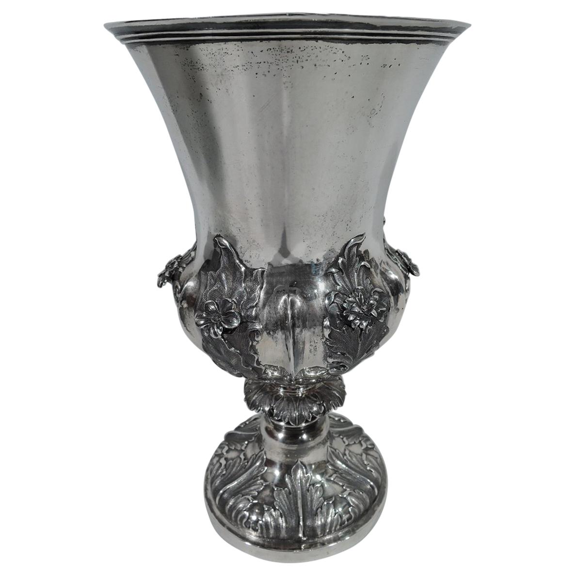 Indian Colonial Silver Chalice by Hamilton & Co.