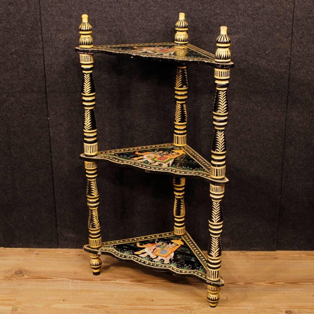Indian Corner Shelves in Painted Wood from 20th Century 2