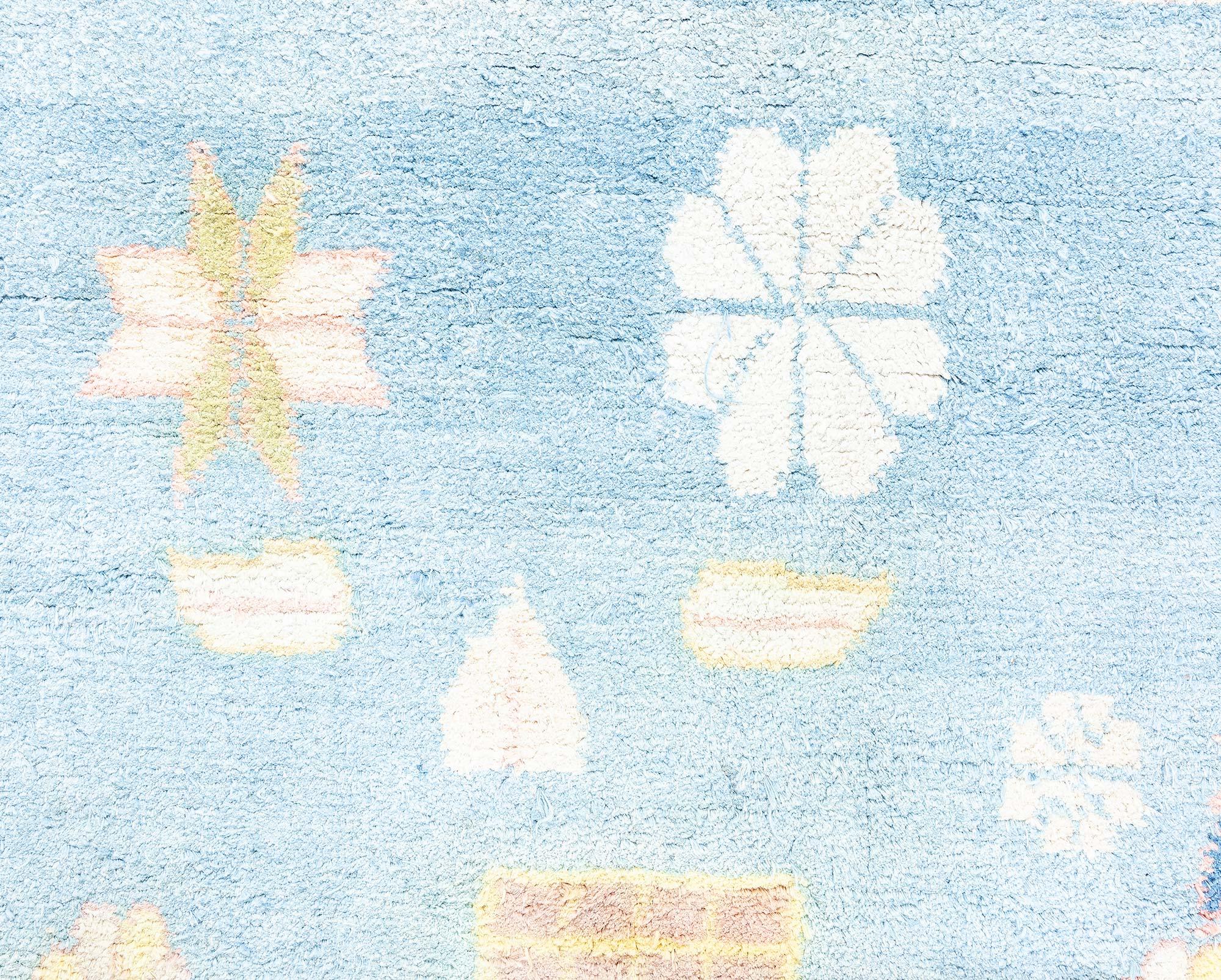 Tappeto Agra in cotone indiano Doris Leslie Blau in vendita 3