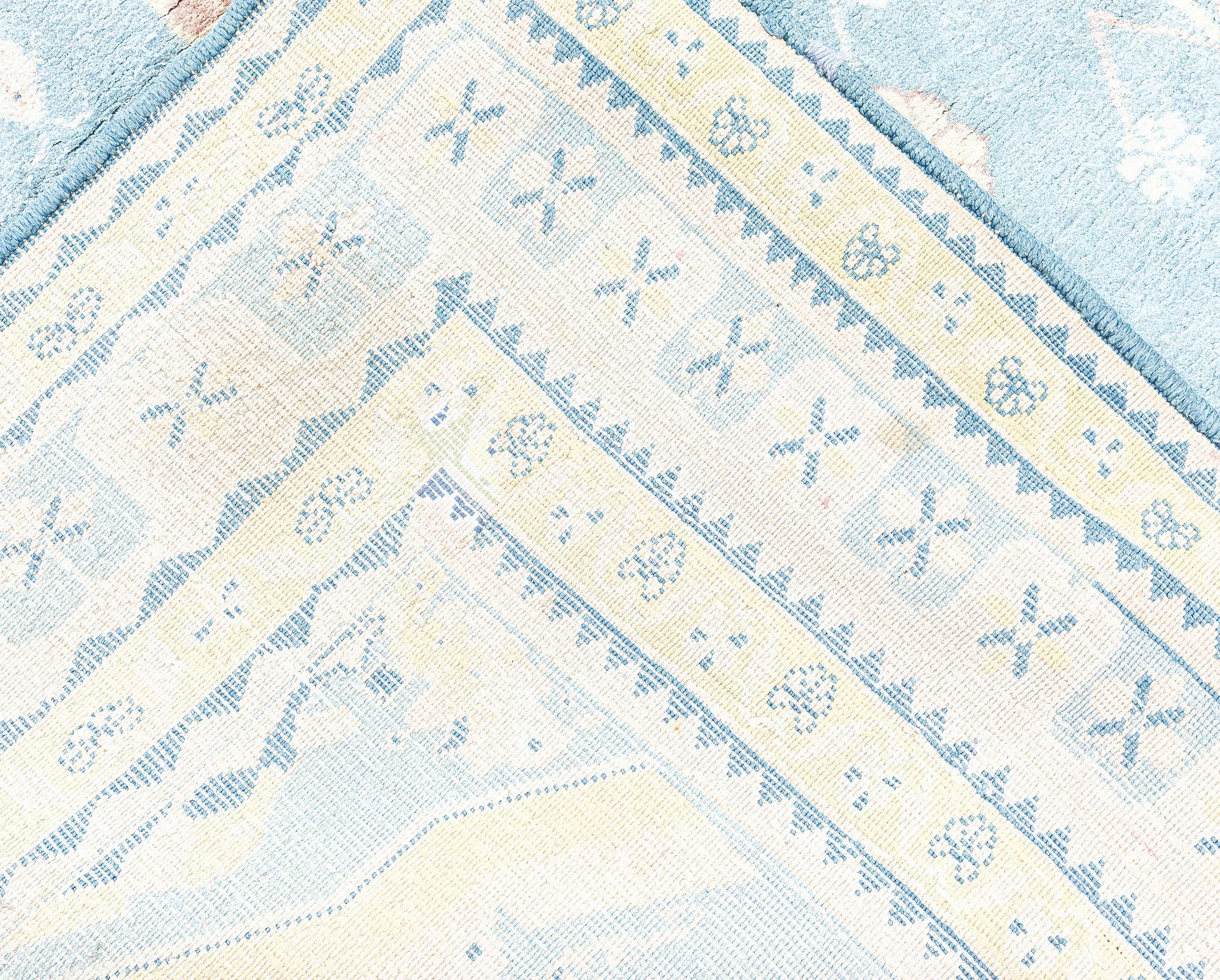 Tappeto Agra in cotone indiano Doris Leslie Blau in vendita 4