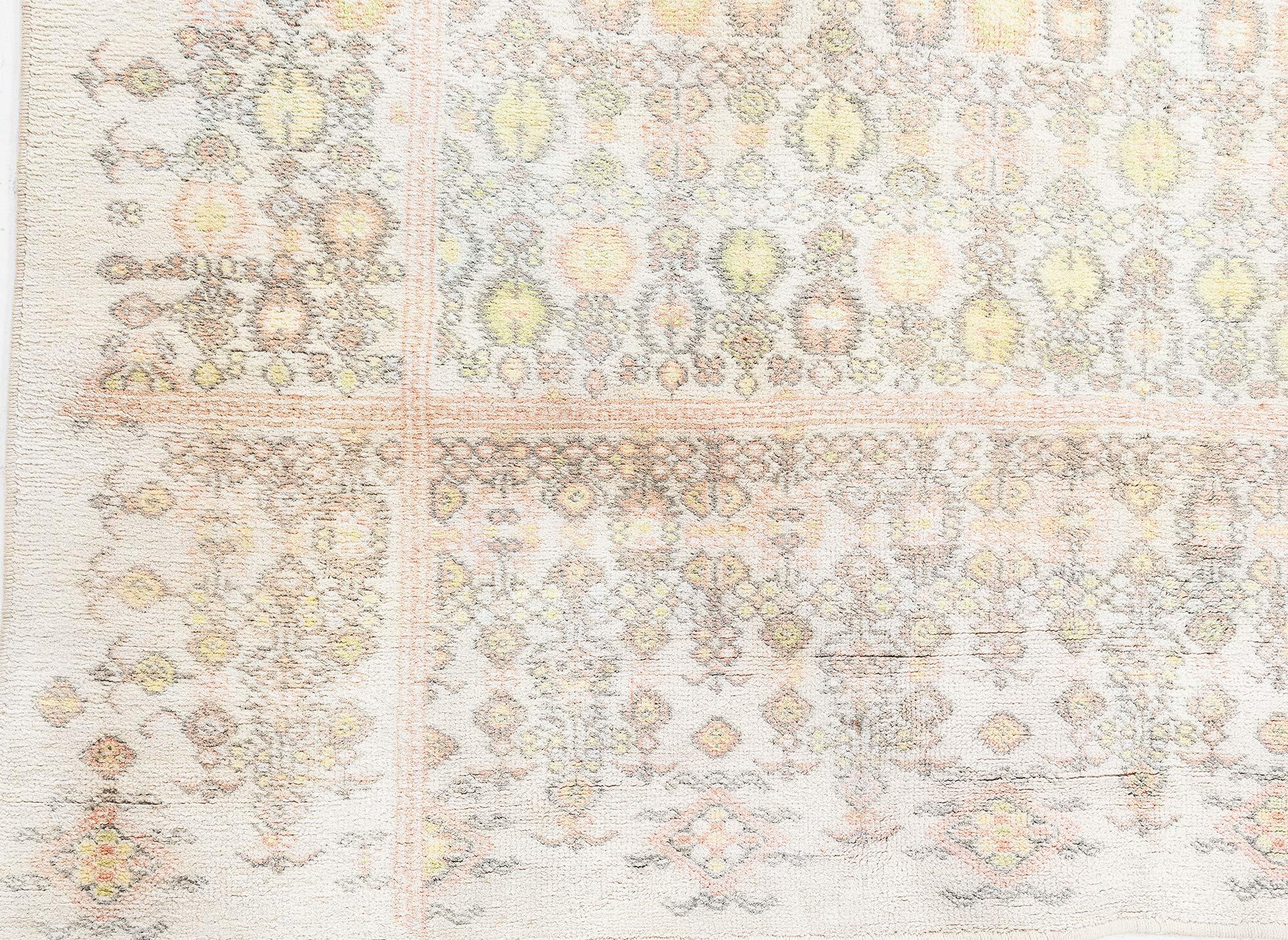 Tappeto Agra in cotone indiano Doris Leslie Blau in vendita 1