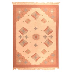 Tapis Durie indien 4'4'' x 6'5''