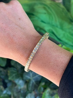 Indian Enamel and Diamond Bangle