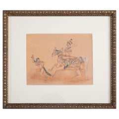 Indische Erotik Kama Sutra Gouache