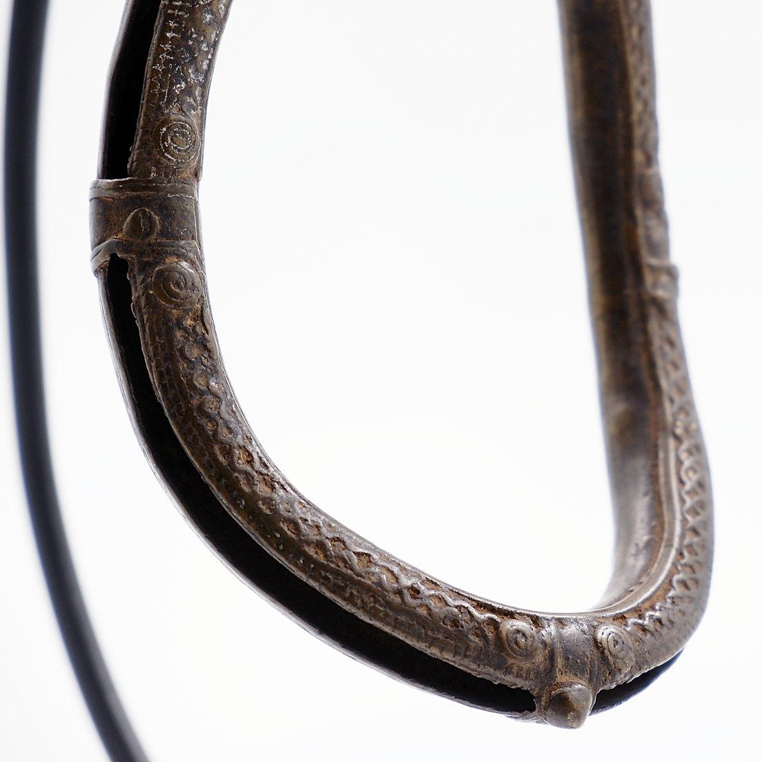 20ième siècle Bracelet de cheville ethnique indien avec clochettes - 20ème en vente