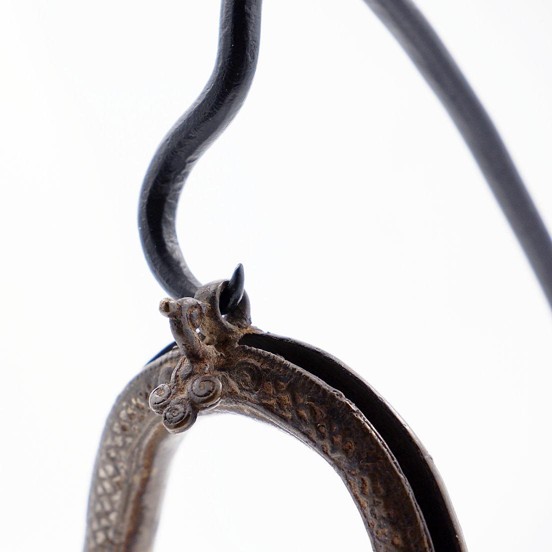 Métal Bracelet de cheville ethnique indien avec clochettes - 20ème en vente