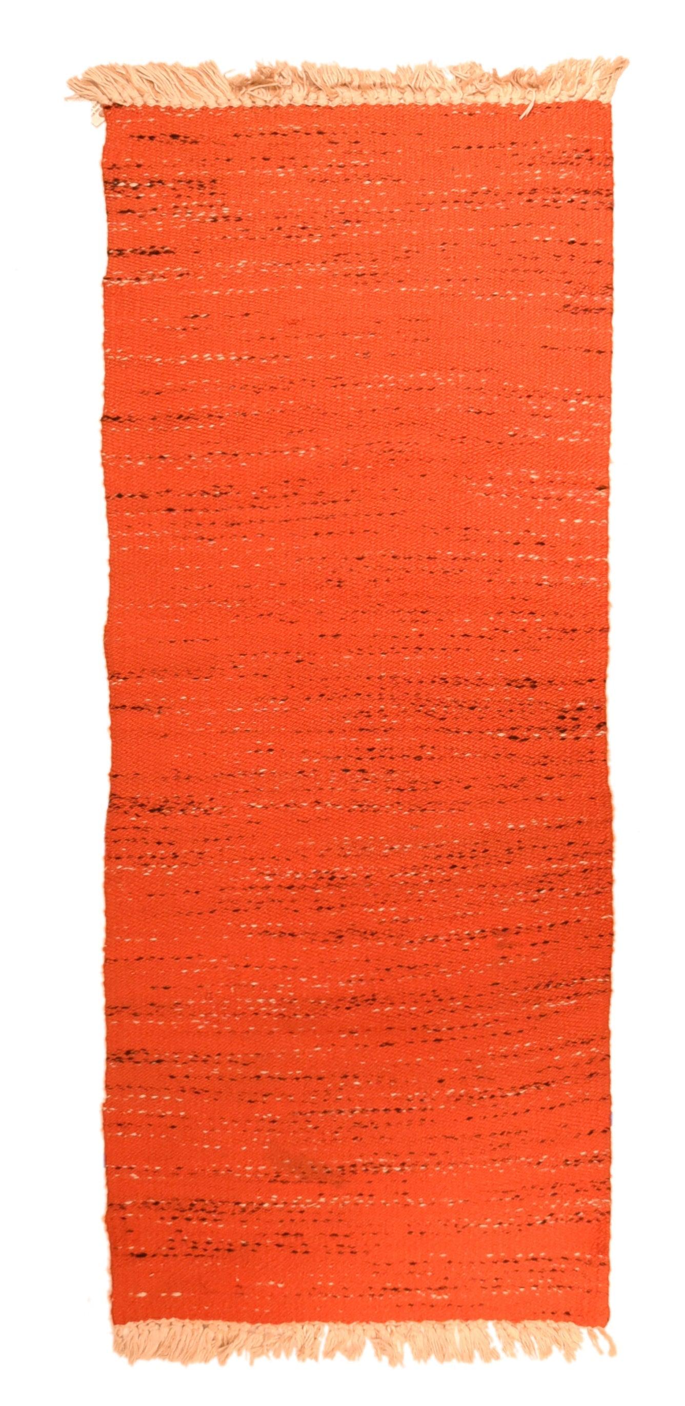 Indian Flat Weave Rug 2'9'' x 6'4'' In New Condition For Sale In New York, NY