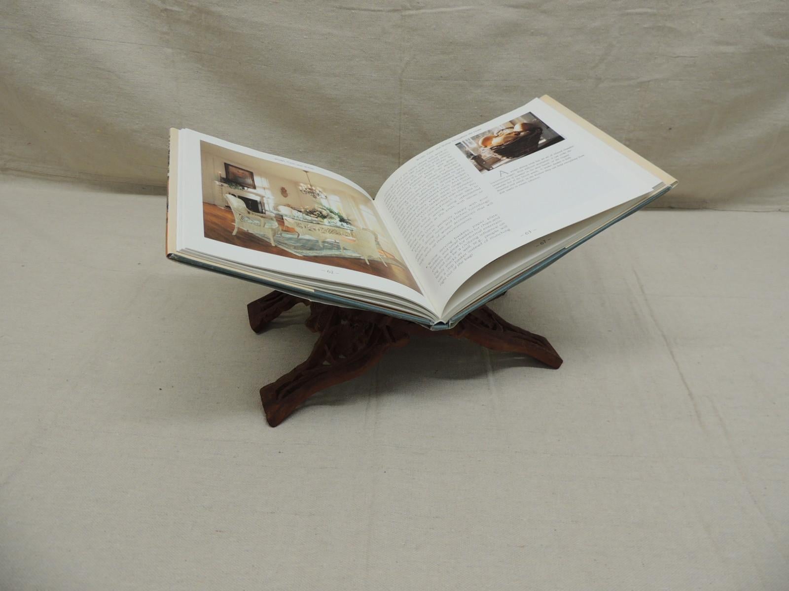 Moorish Indian Hand Carved Book Display or Stand