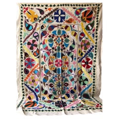 Indian hand embroided suzani 