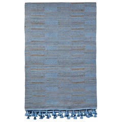 Indian Handwoven Bedcover with Tassels