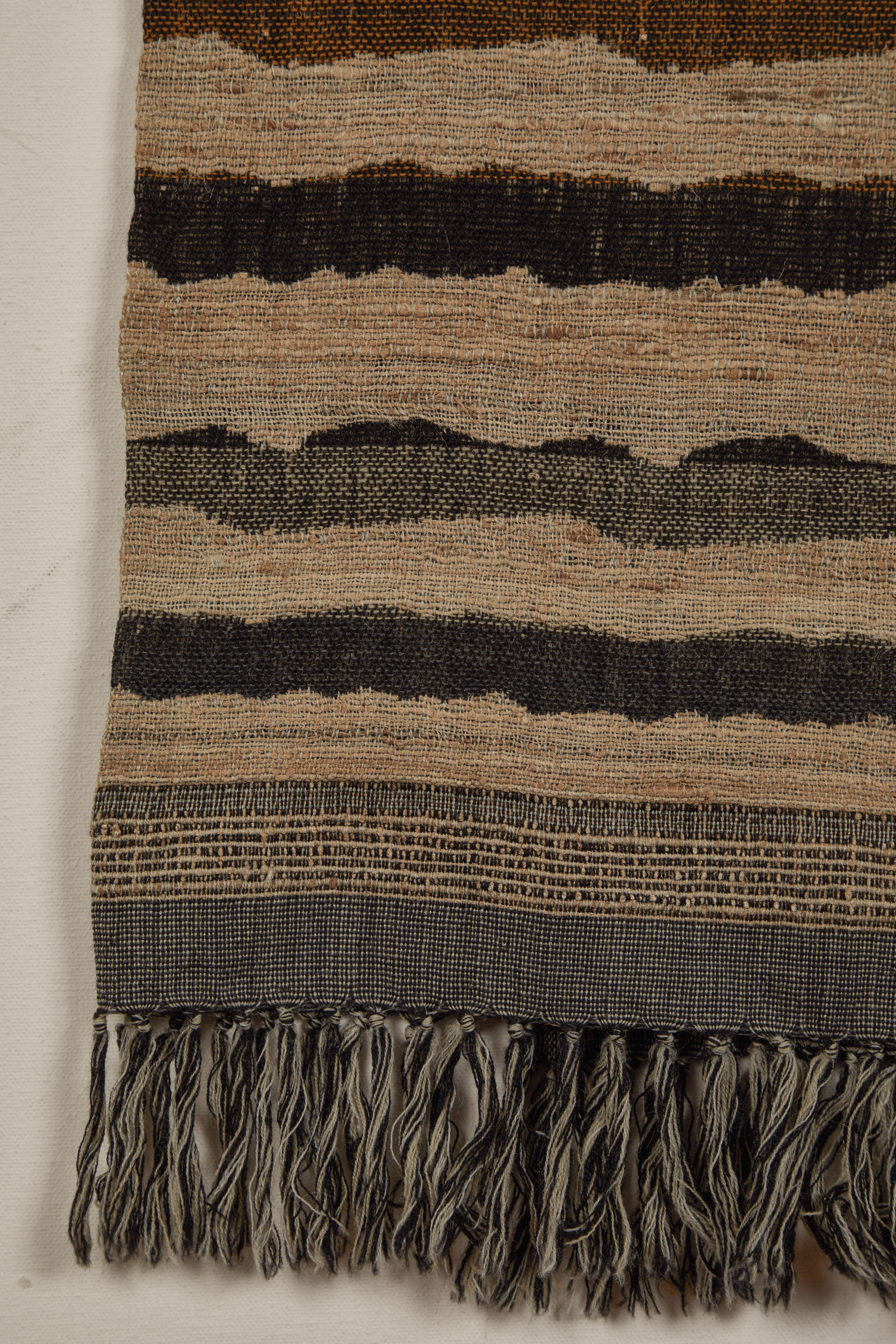 Indian Handwoven Throw In New Condition For Sale In Los Angeles, CA
