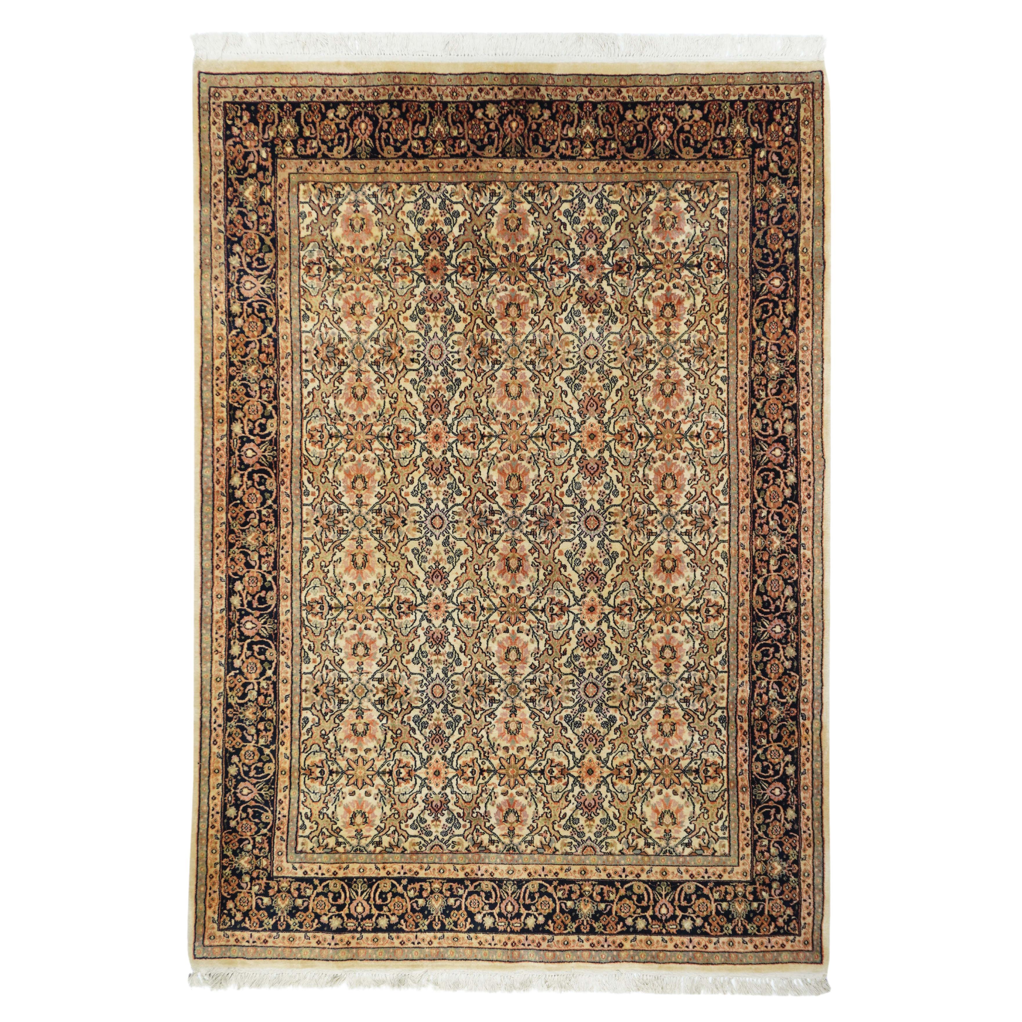 Indian Herati 5'6'' x 7'10'' For Sale