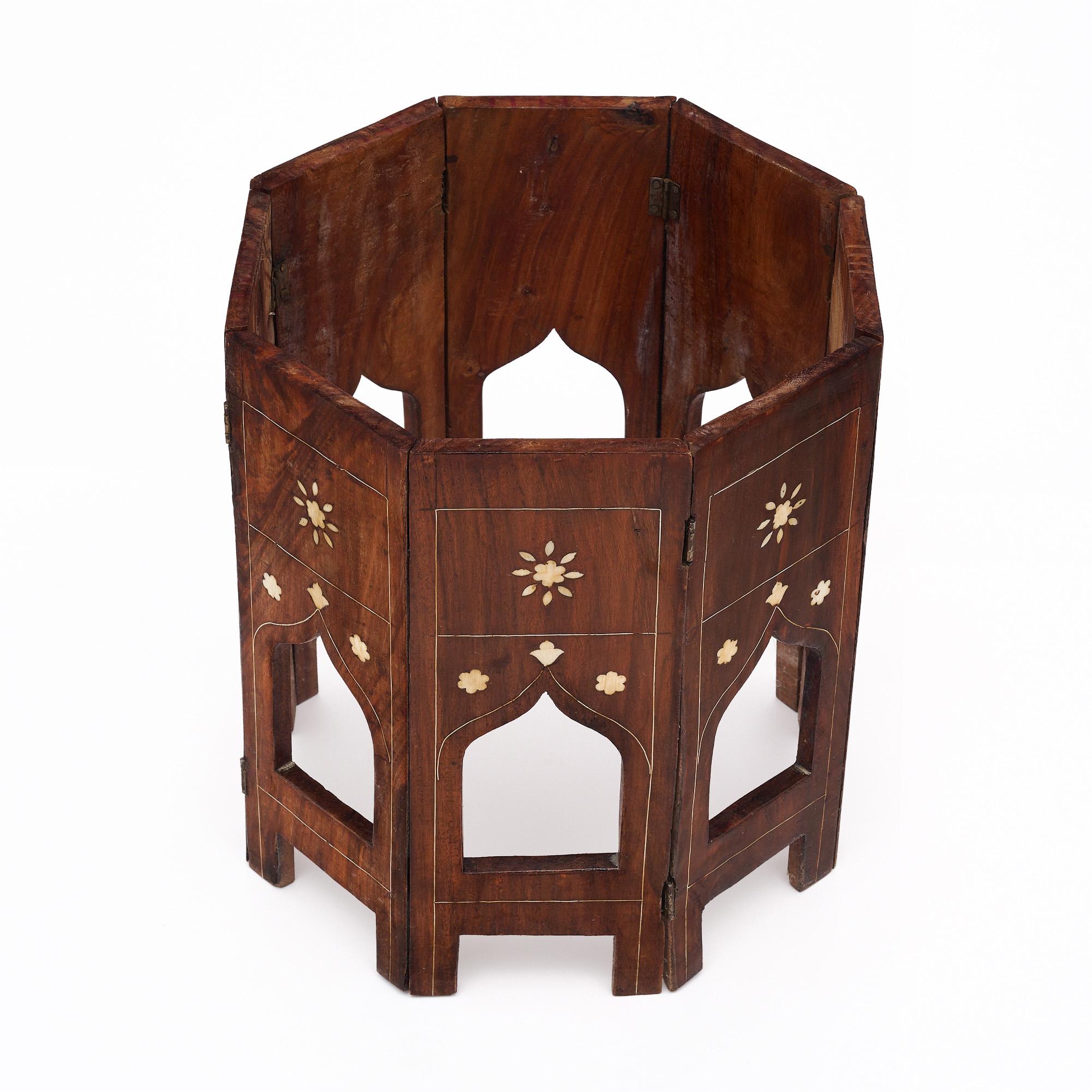 Indian Hoshiarpur Side table with Bone Inlay 4
