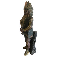 Indian in Terracotta, Americain, circa 1940