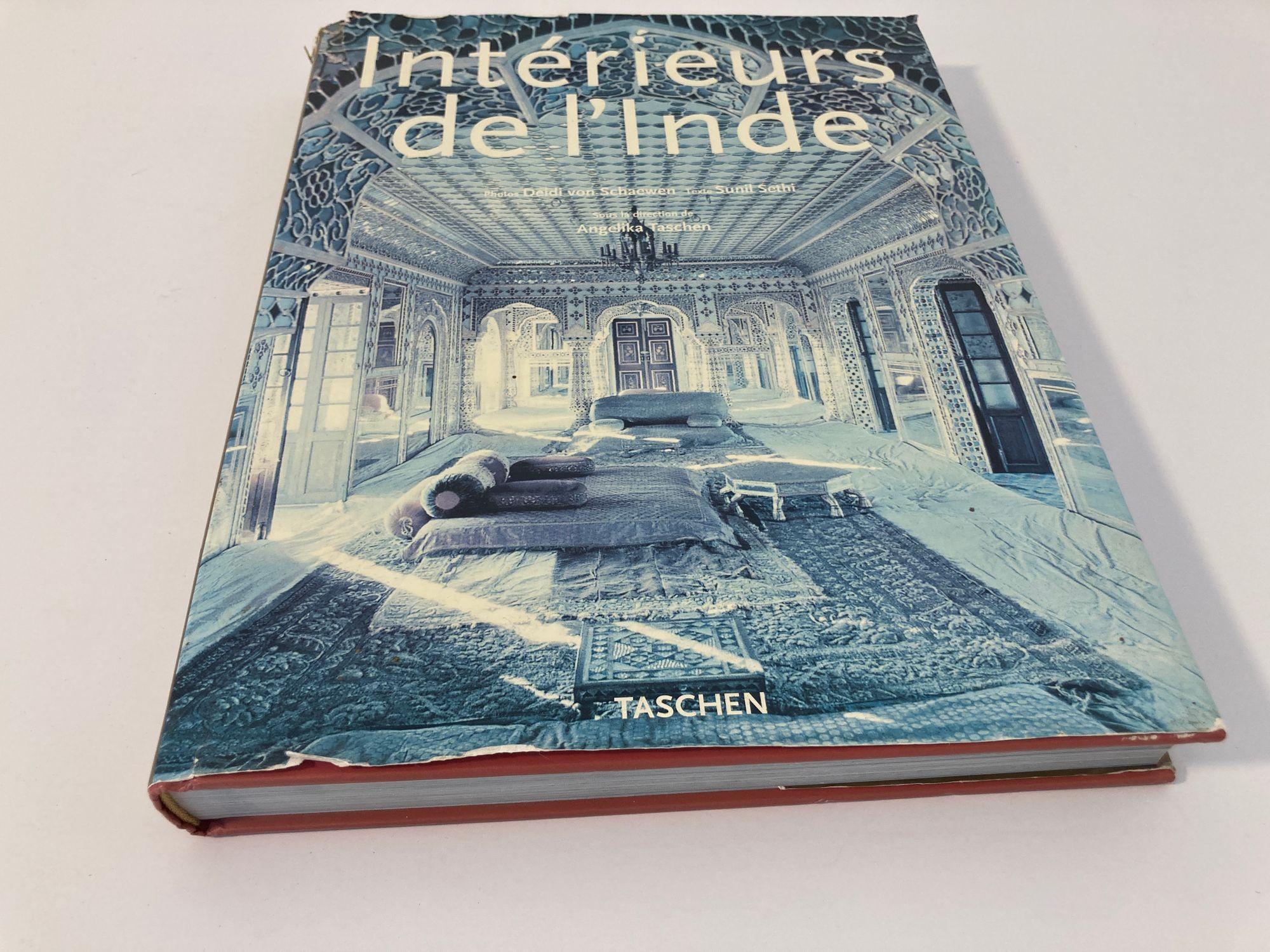 Anglo-Indian Indian Interiors Hardcover Book Taschen 1999 by Sunil Sethi