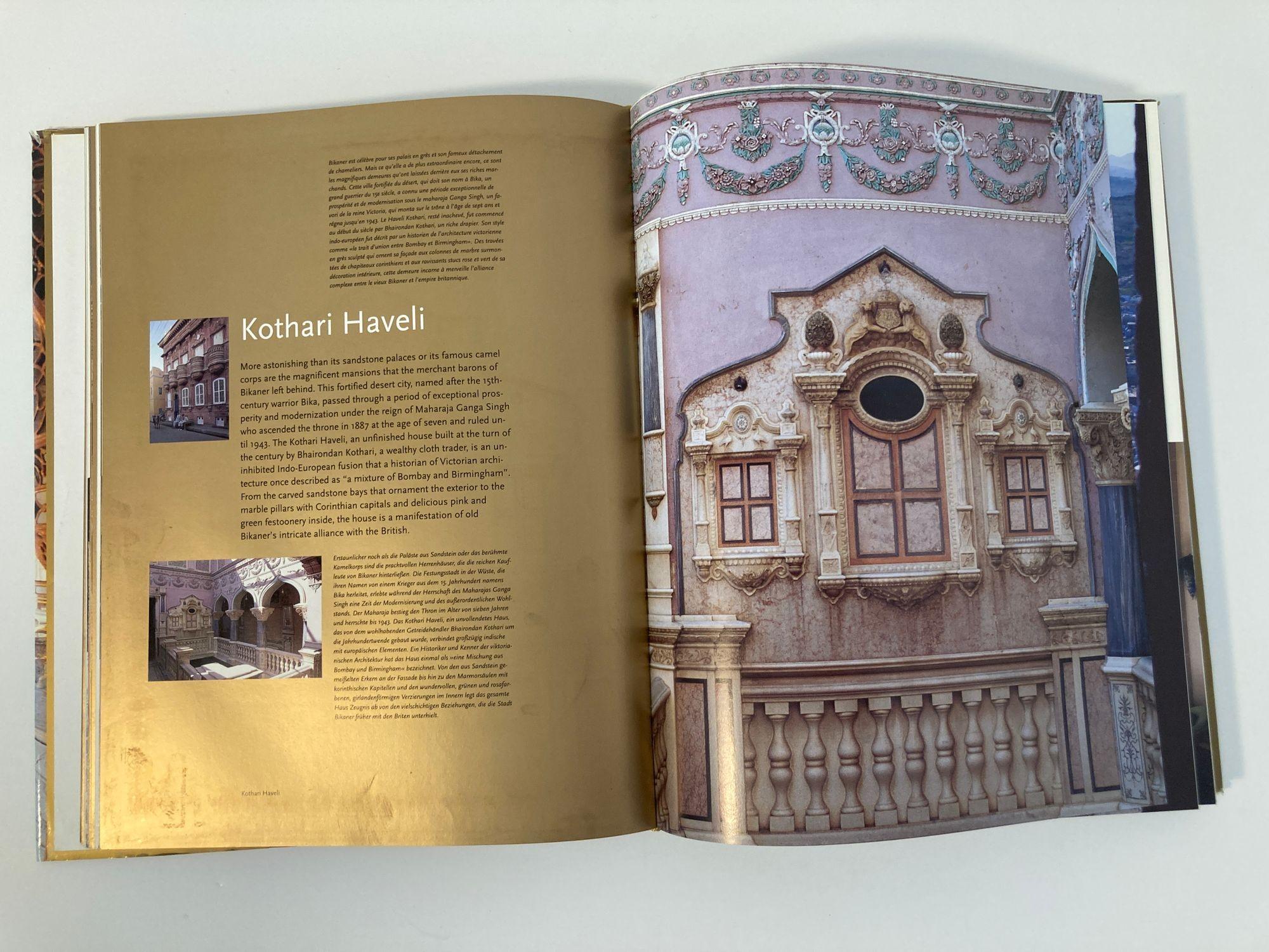 Paper Indian Interiors Hardcover Book Taschen 1999 by Sunil Sethi