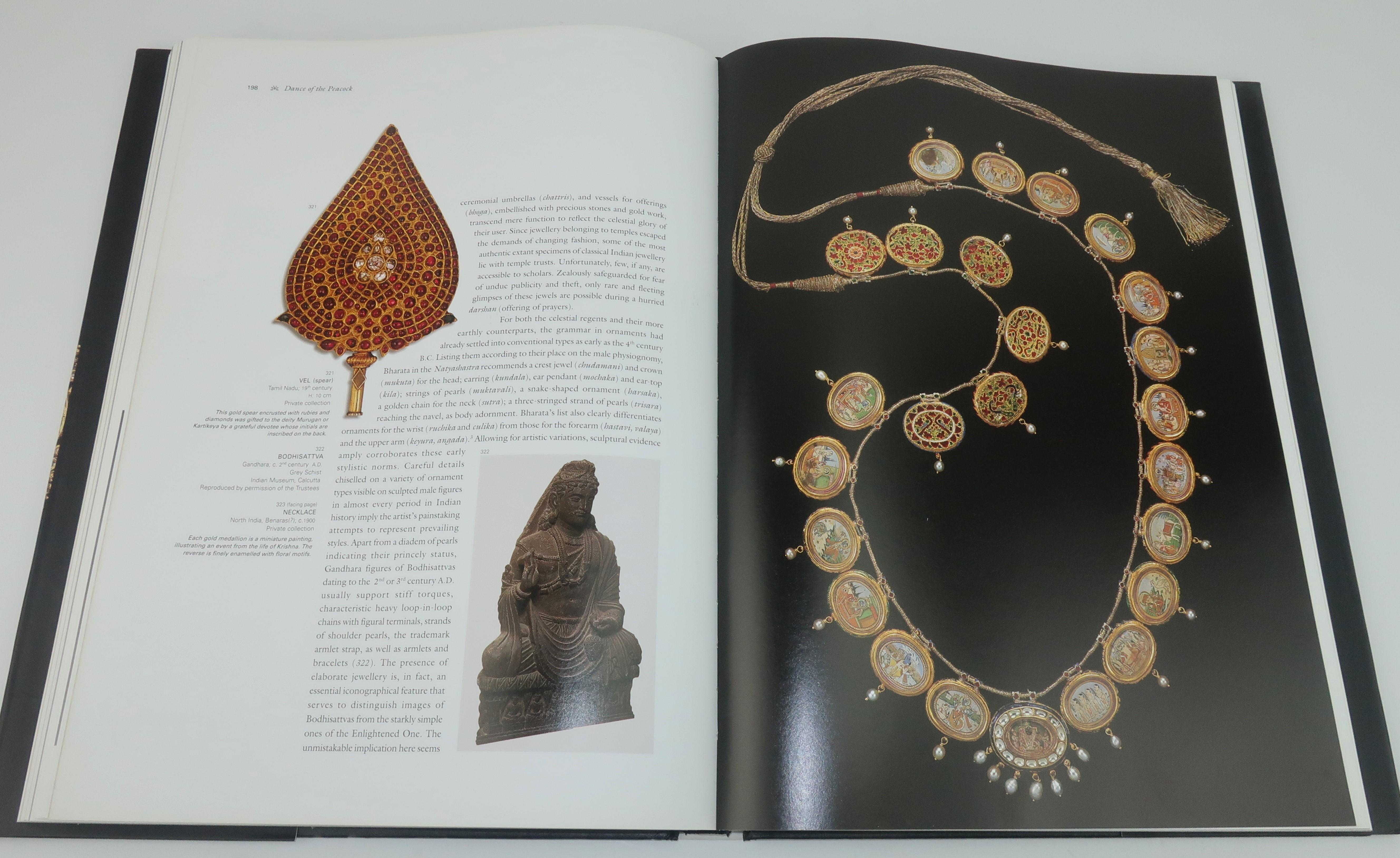 Indischer Schmuck Tanz des Pfaus Coffee Table Book 5