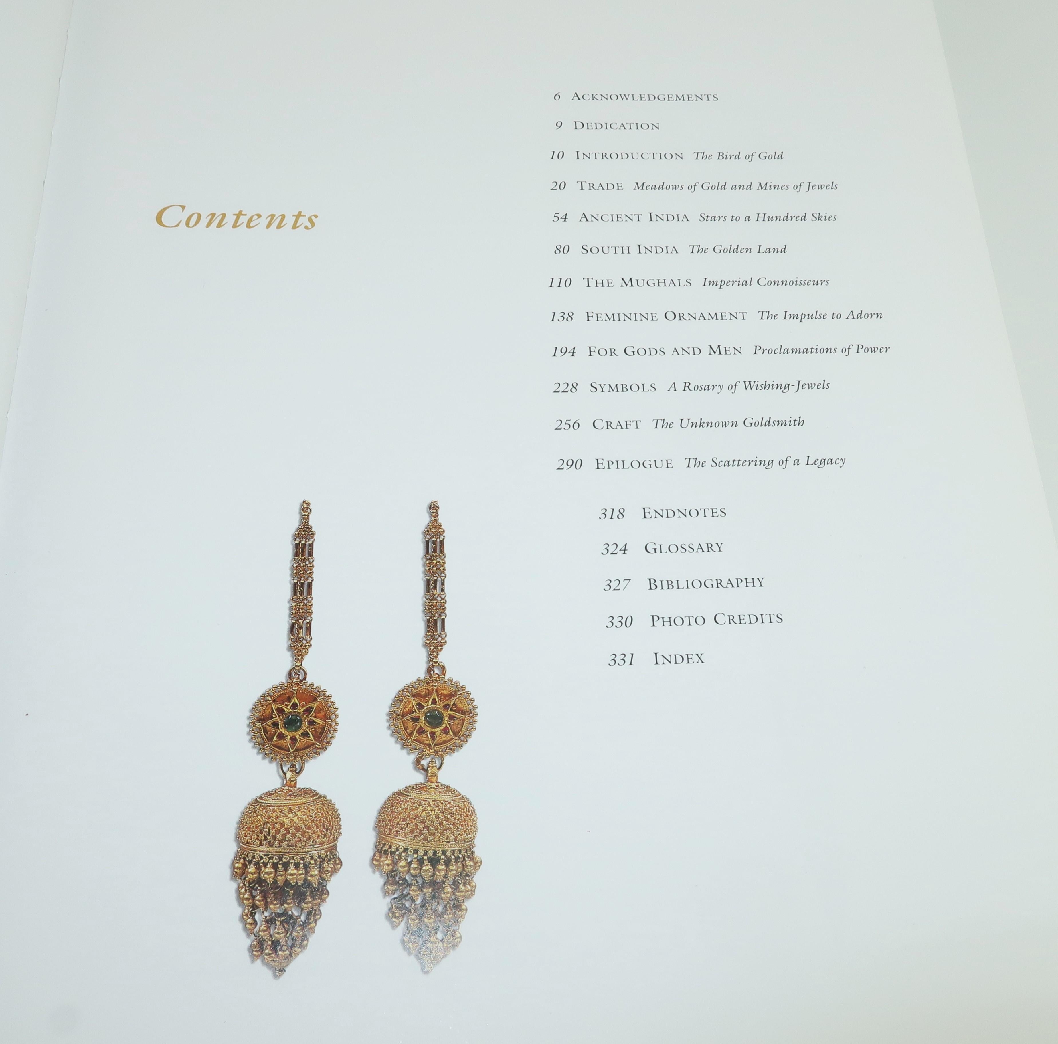 Indischer Schmuck Tanz des Pfaus Coffee Table Book im Zustand „Gut“ in Atlanta, GA