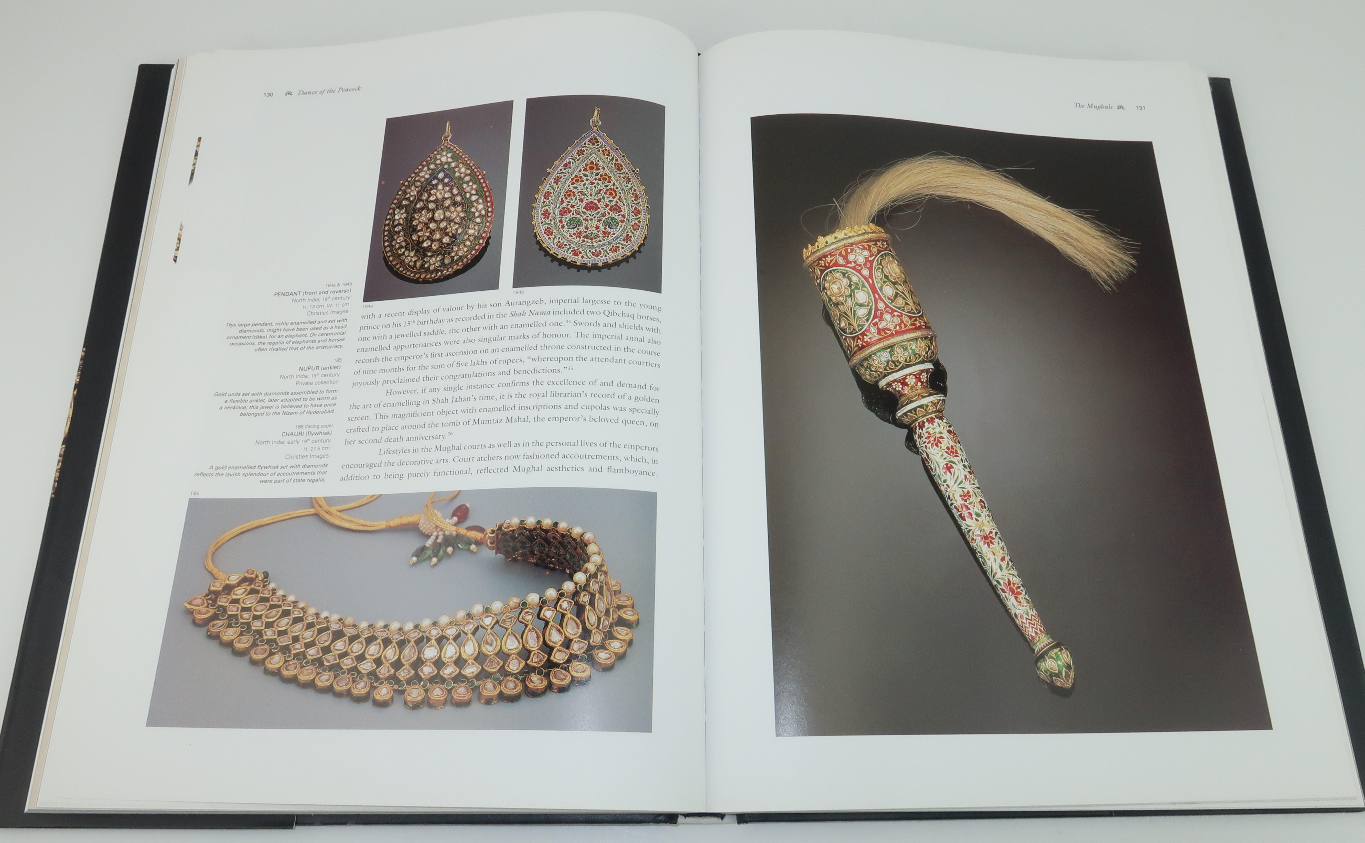 Indischer Schmuck Tanz des Pfaus Coffee Table Book 4