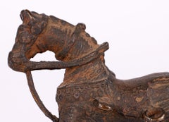 Indian Jhansi, Bundelkhand Bronze Toy Horse Figure