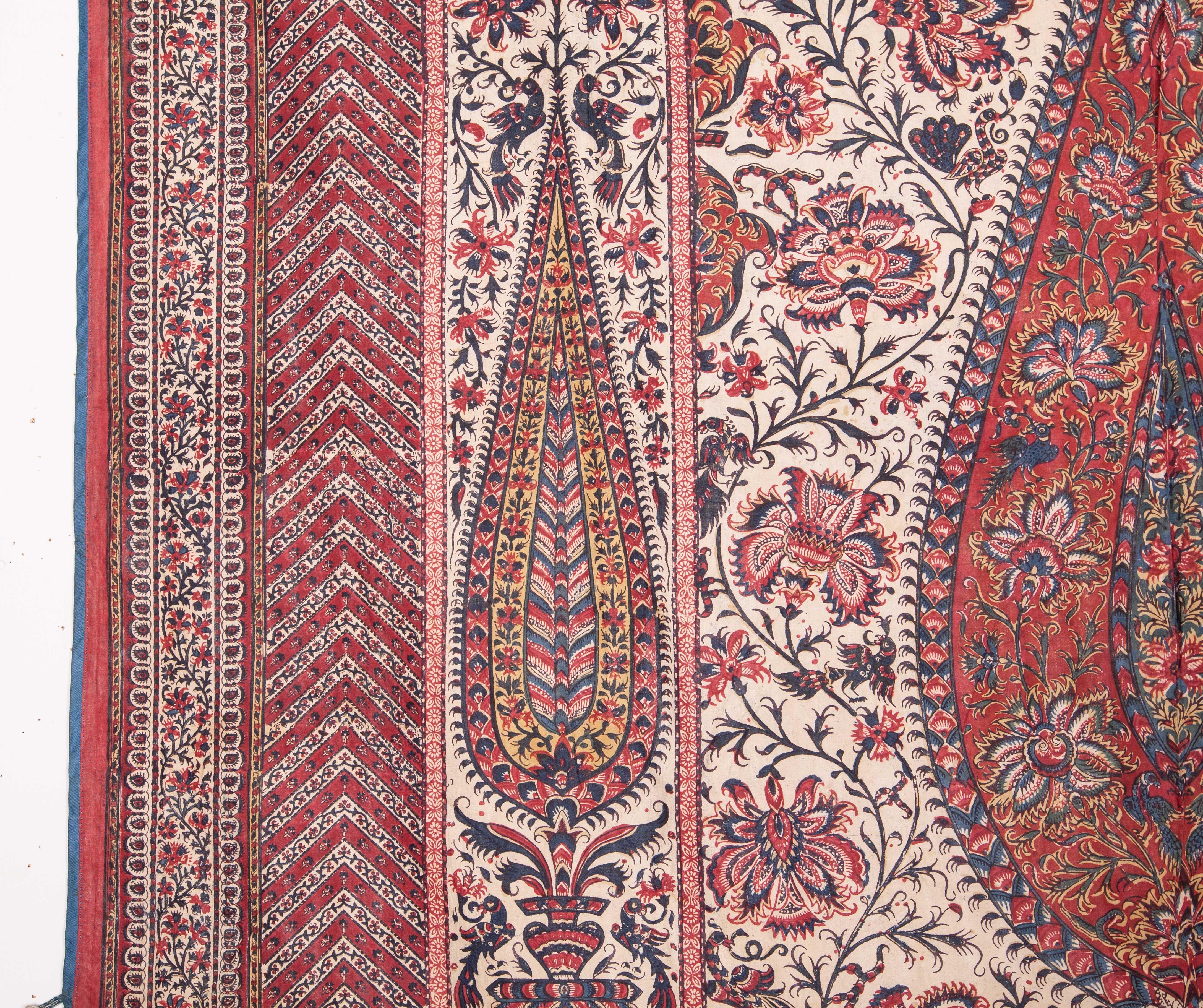 Indian Kalamkari Panel, 19th Century In Good Condition In Istanbul, TR