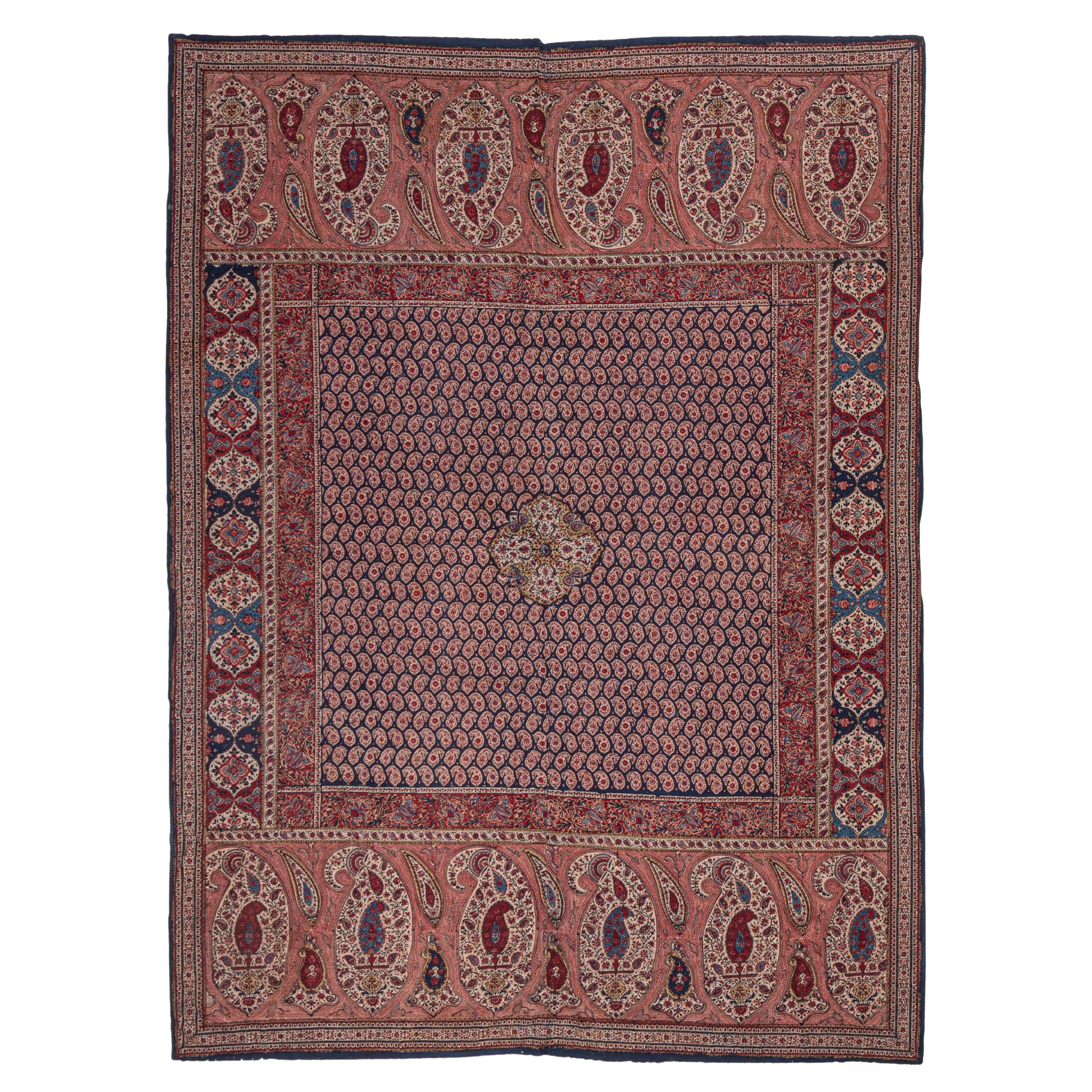 Indian Kalamkari Panel, late 19th C.