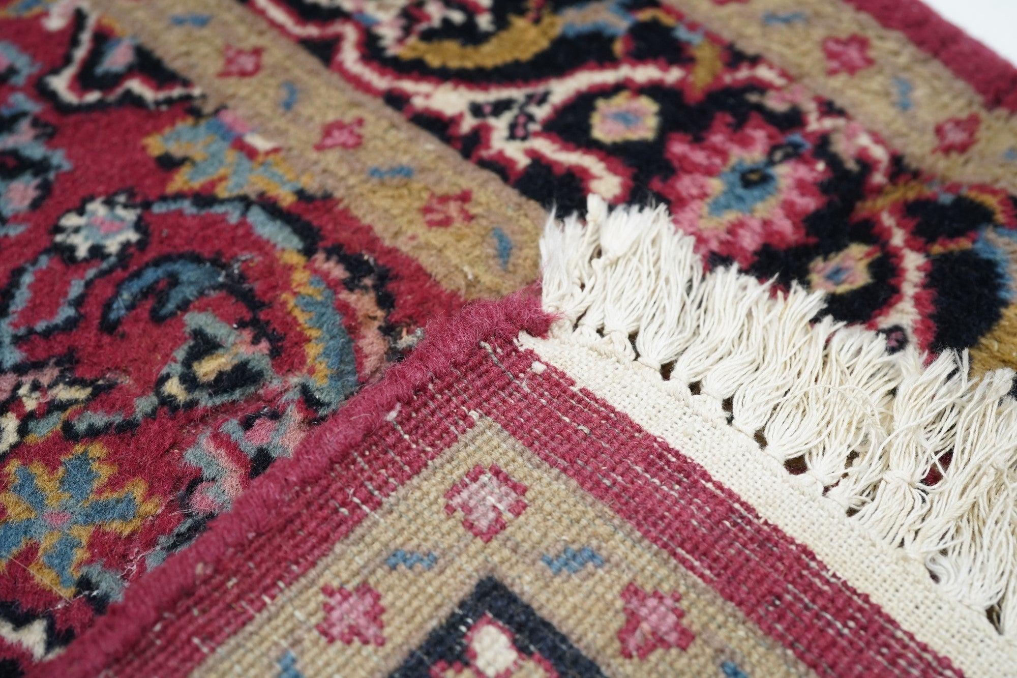 Indischer Kashan-Teppich 3'0