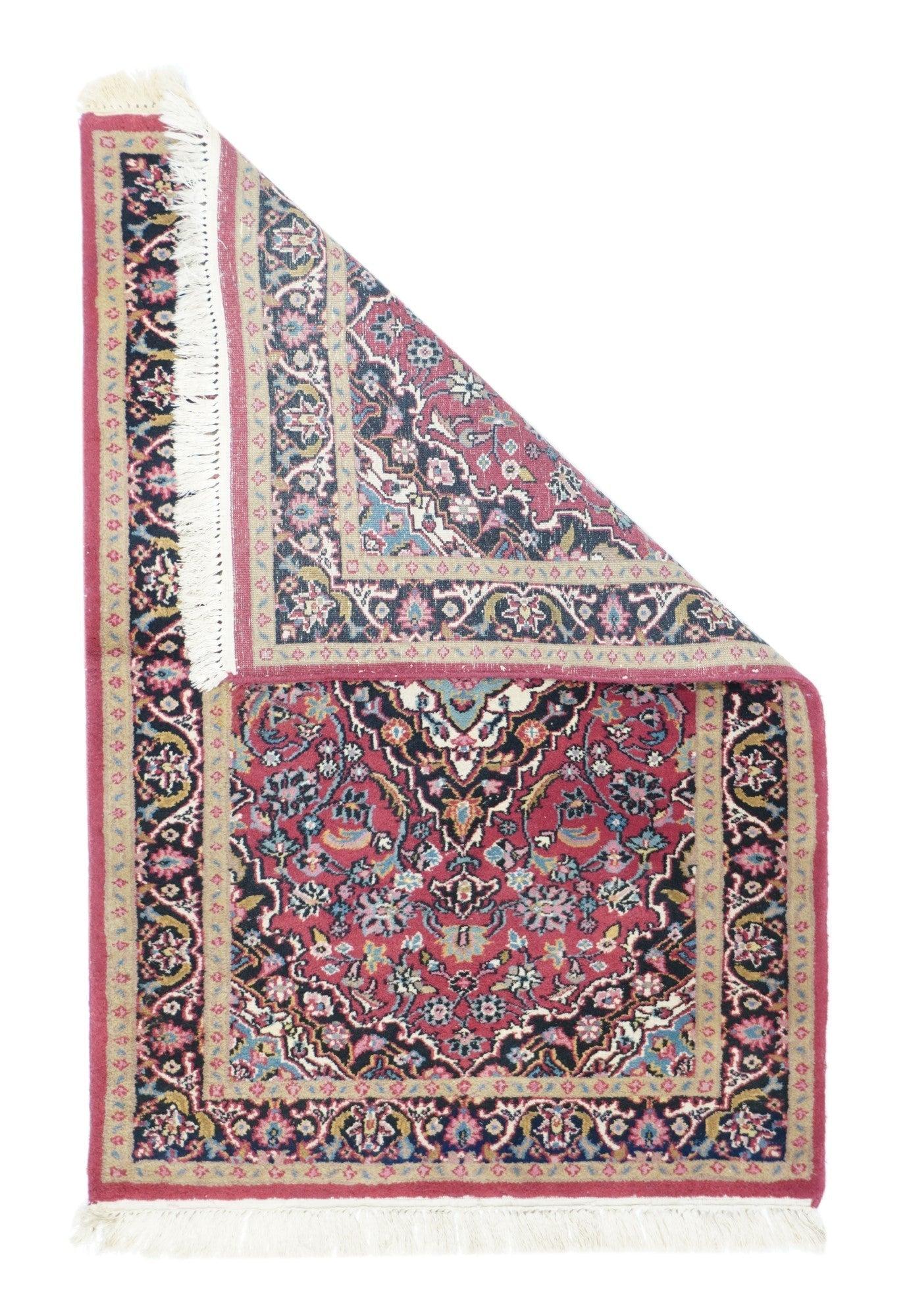 Indischer Kashan-Teppich 3'0
