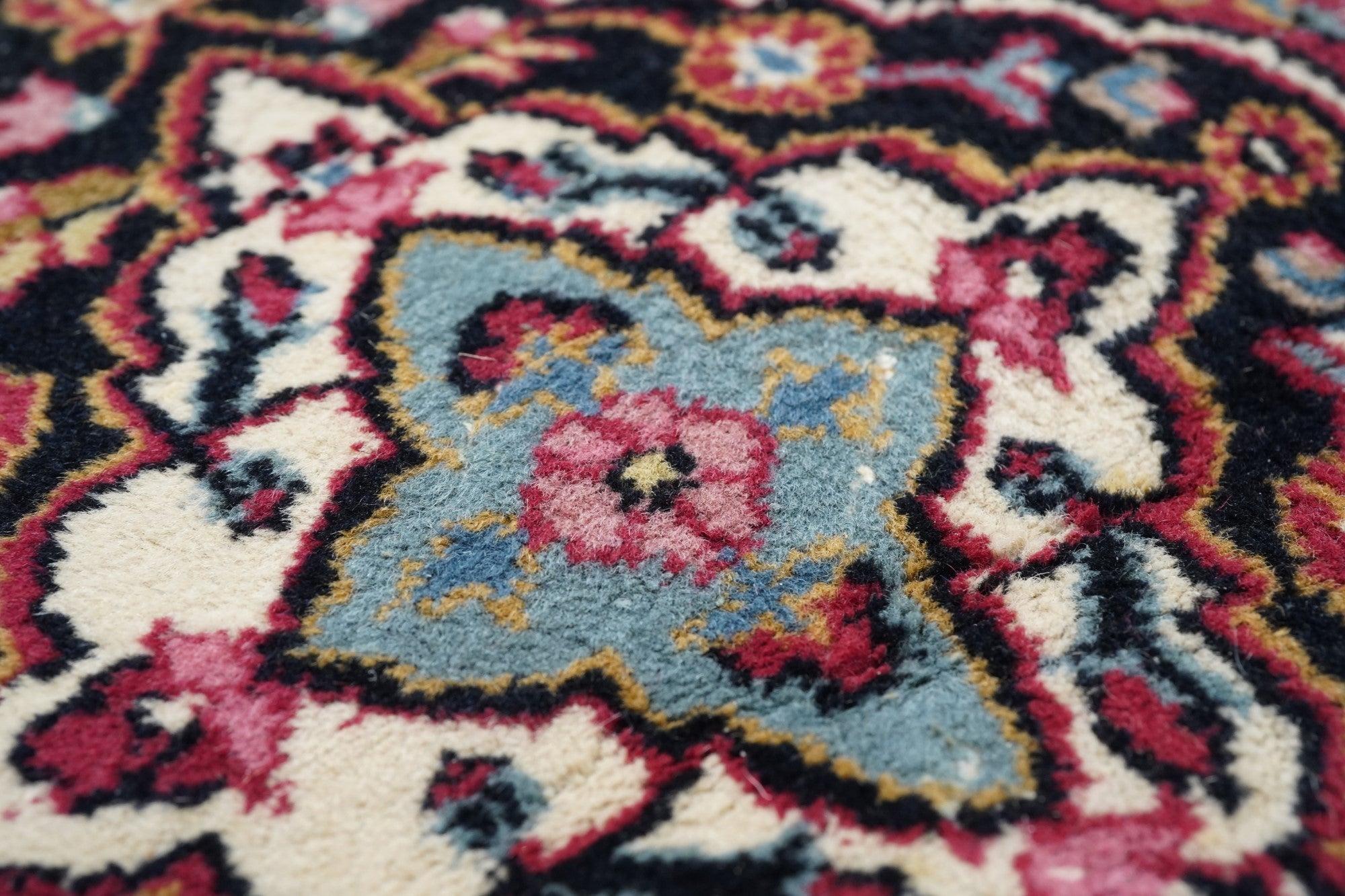 Indischer Kashan-Teppich 3'0
