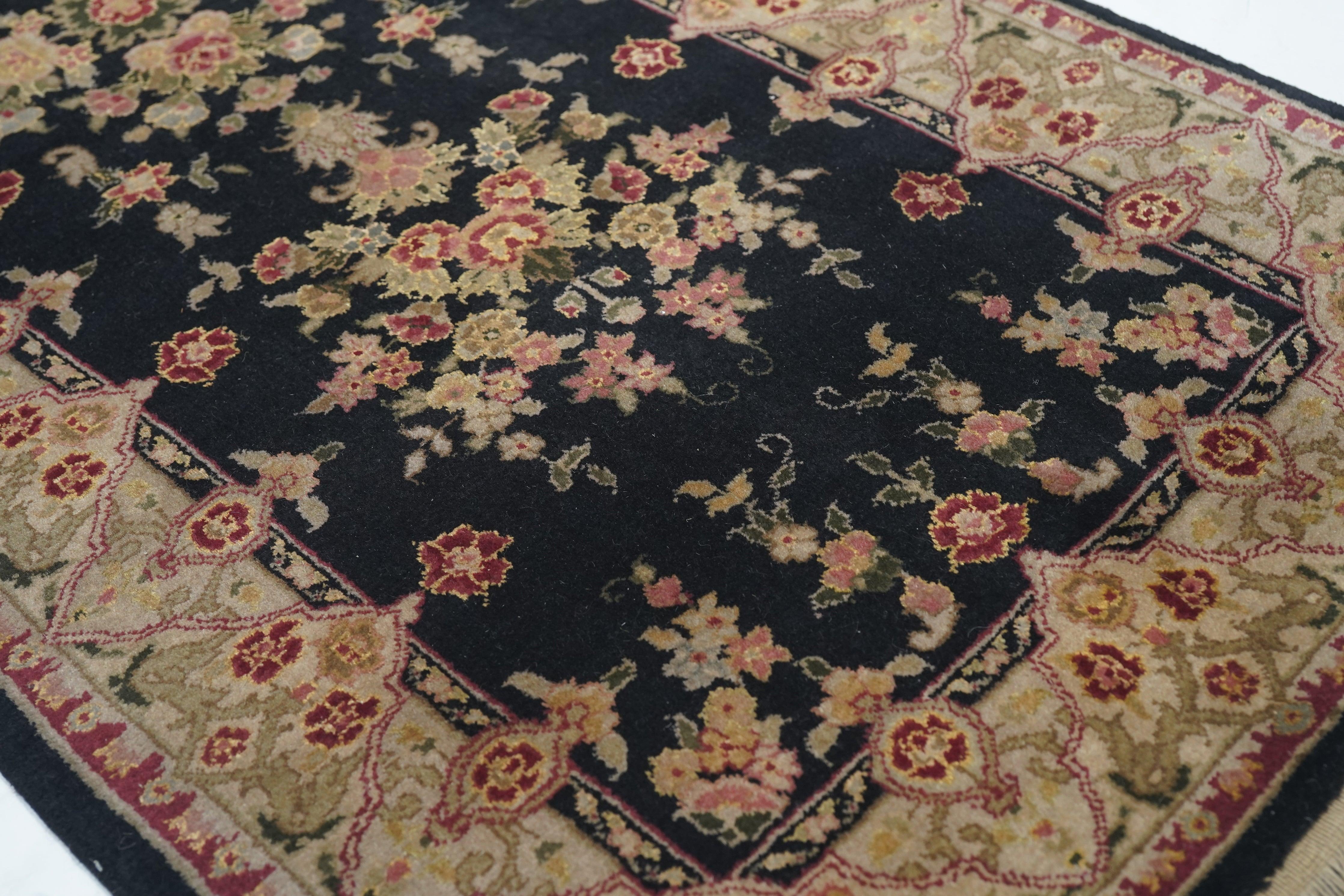 Lana Runner indiano Kashan 2'3'' x 10'0'' in vendita