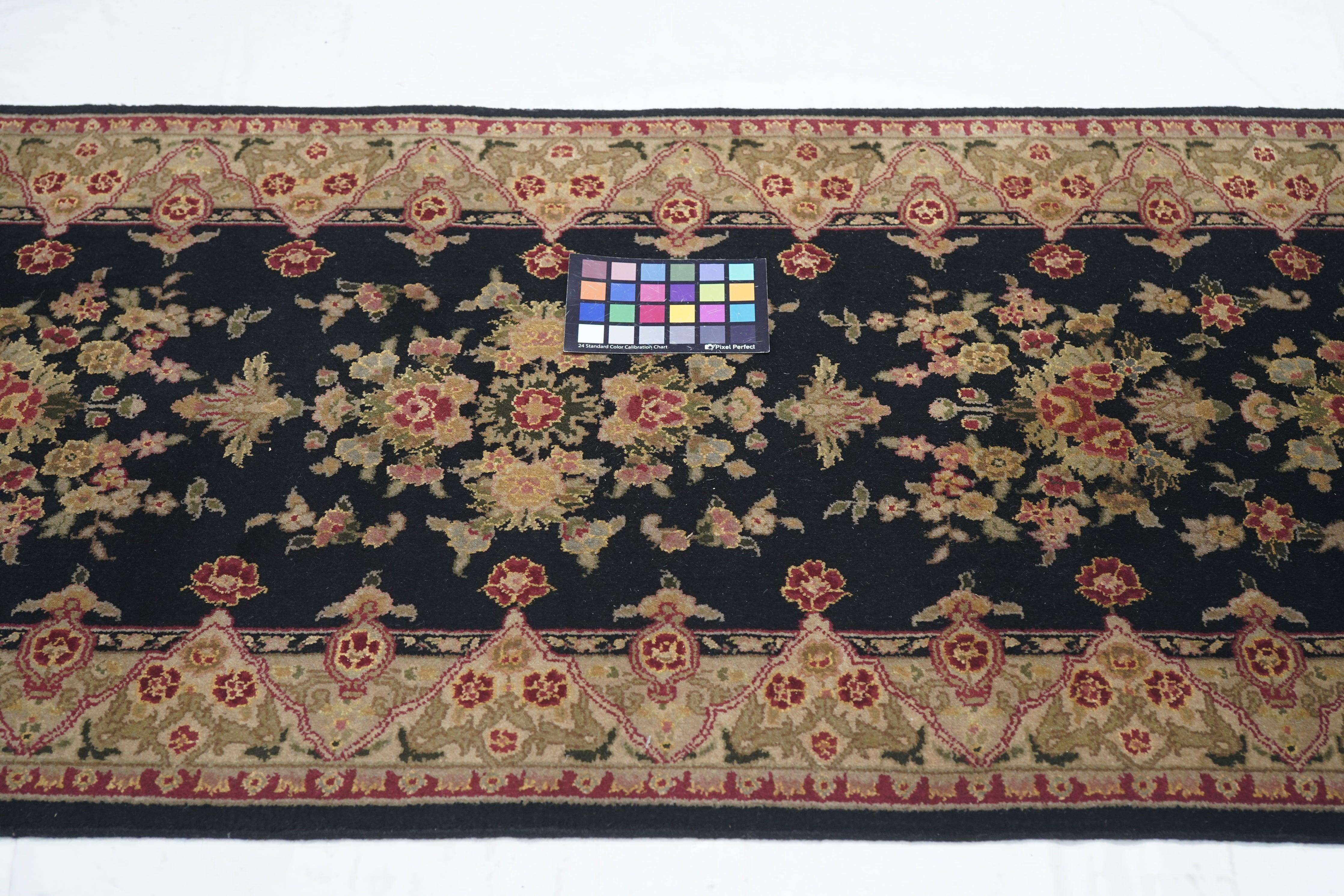 Runner indiano Kashan 2'3'' x 10'0'' in vendita 2