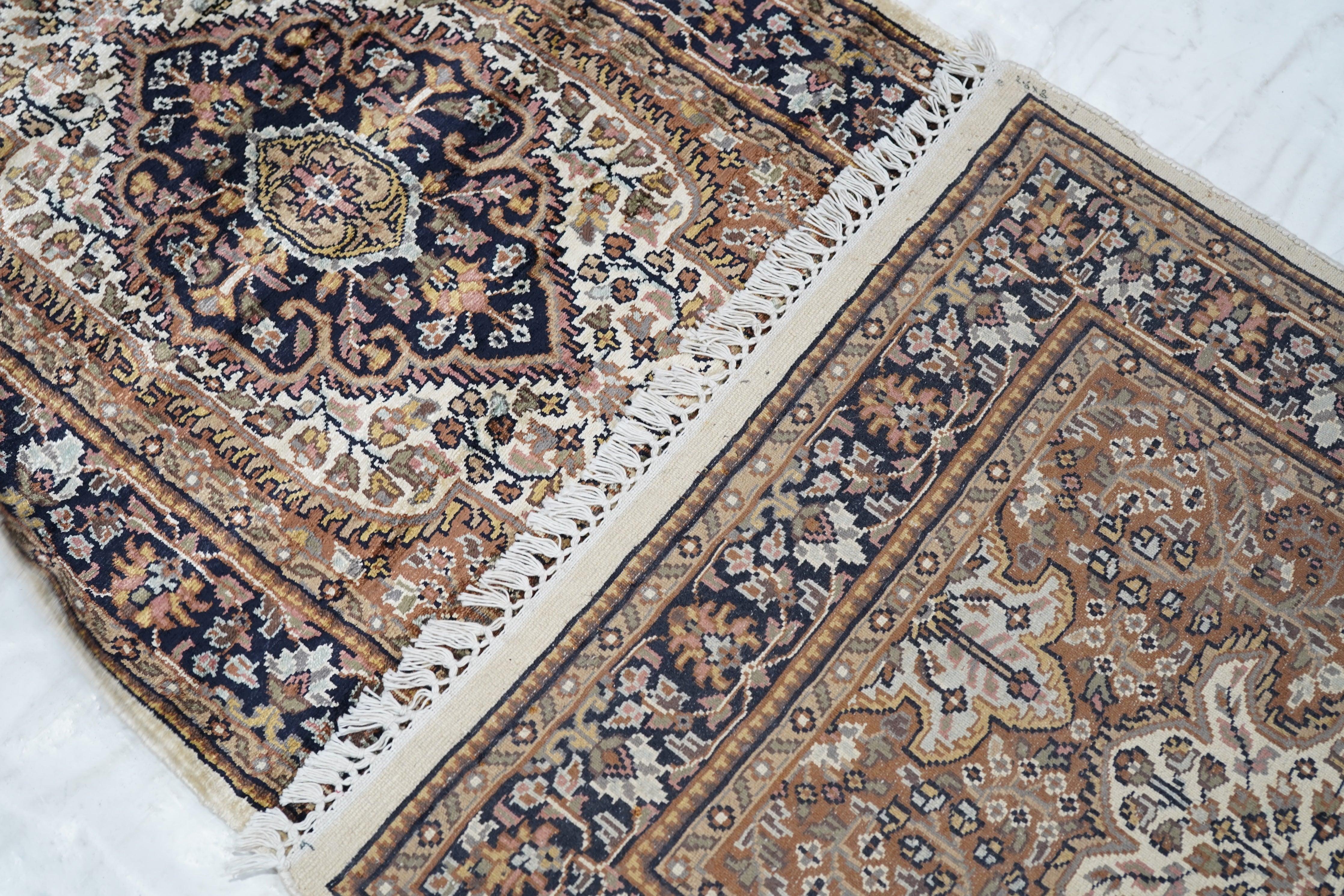Indian Kashmir Runner 2'5'' x 8'3'' For Sale 6