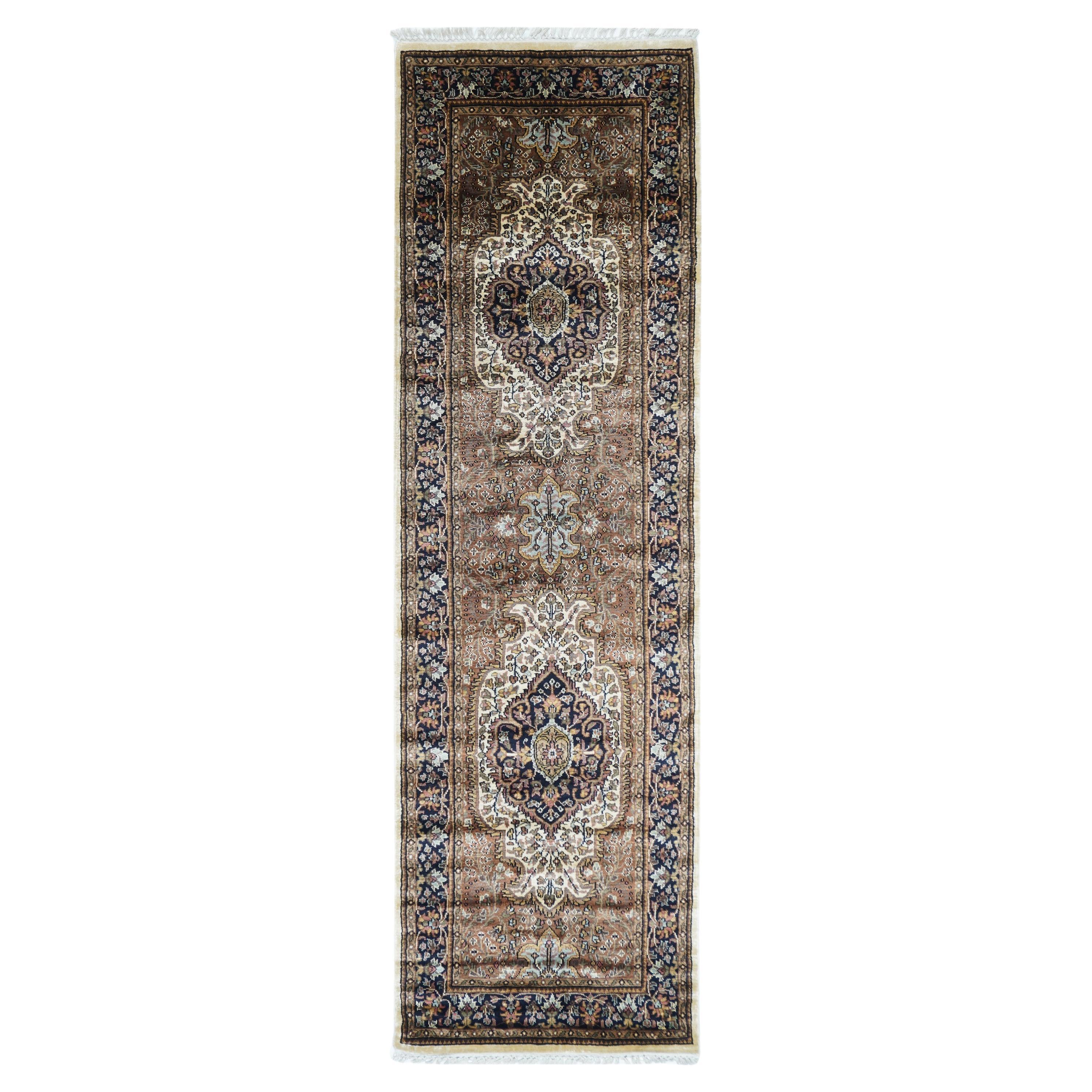 Indian Kashmir Runner 2'5'' x 8'3'' For Sale