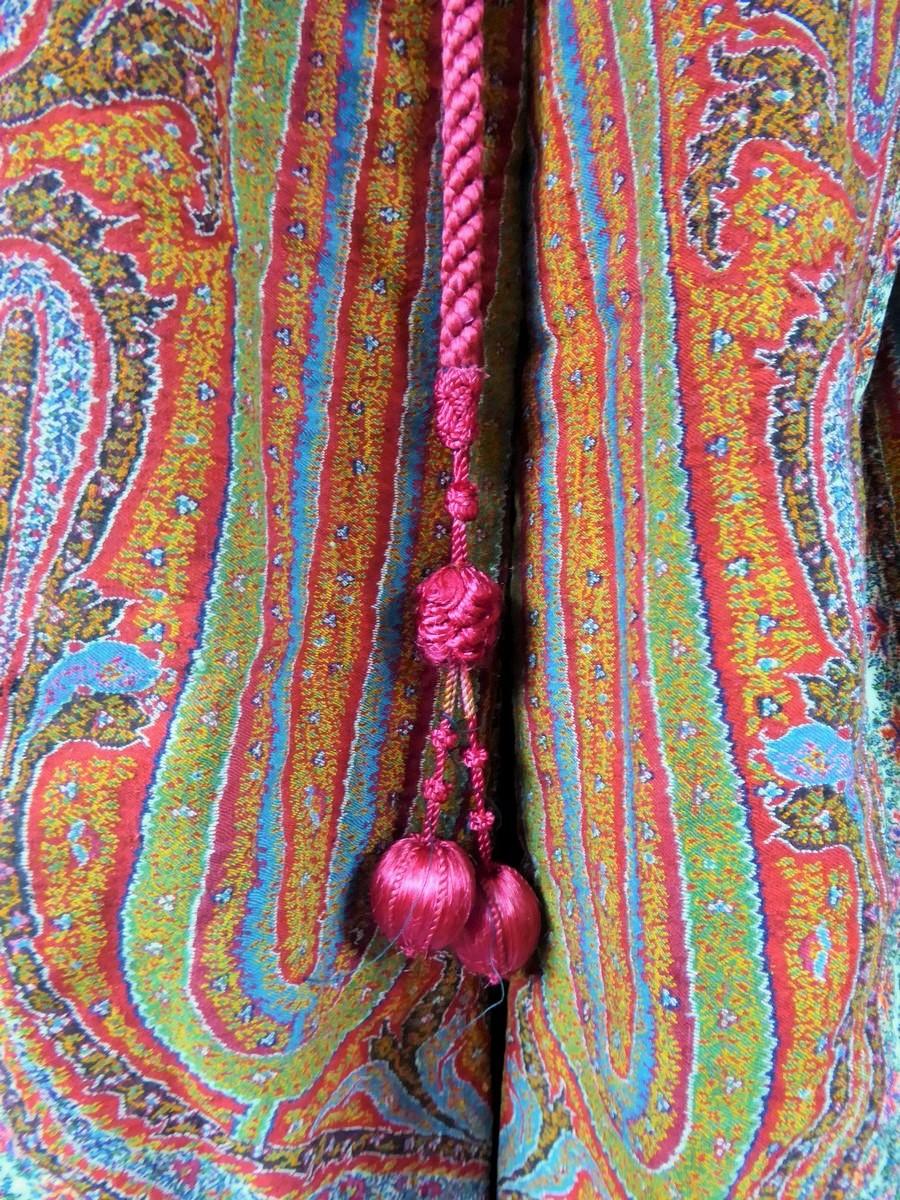 Indian Kashmir shawl Cape Coat Circa 1860/75 3