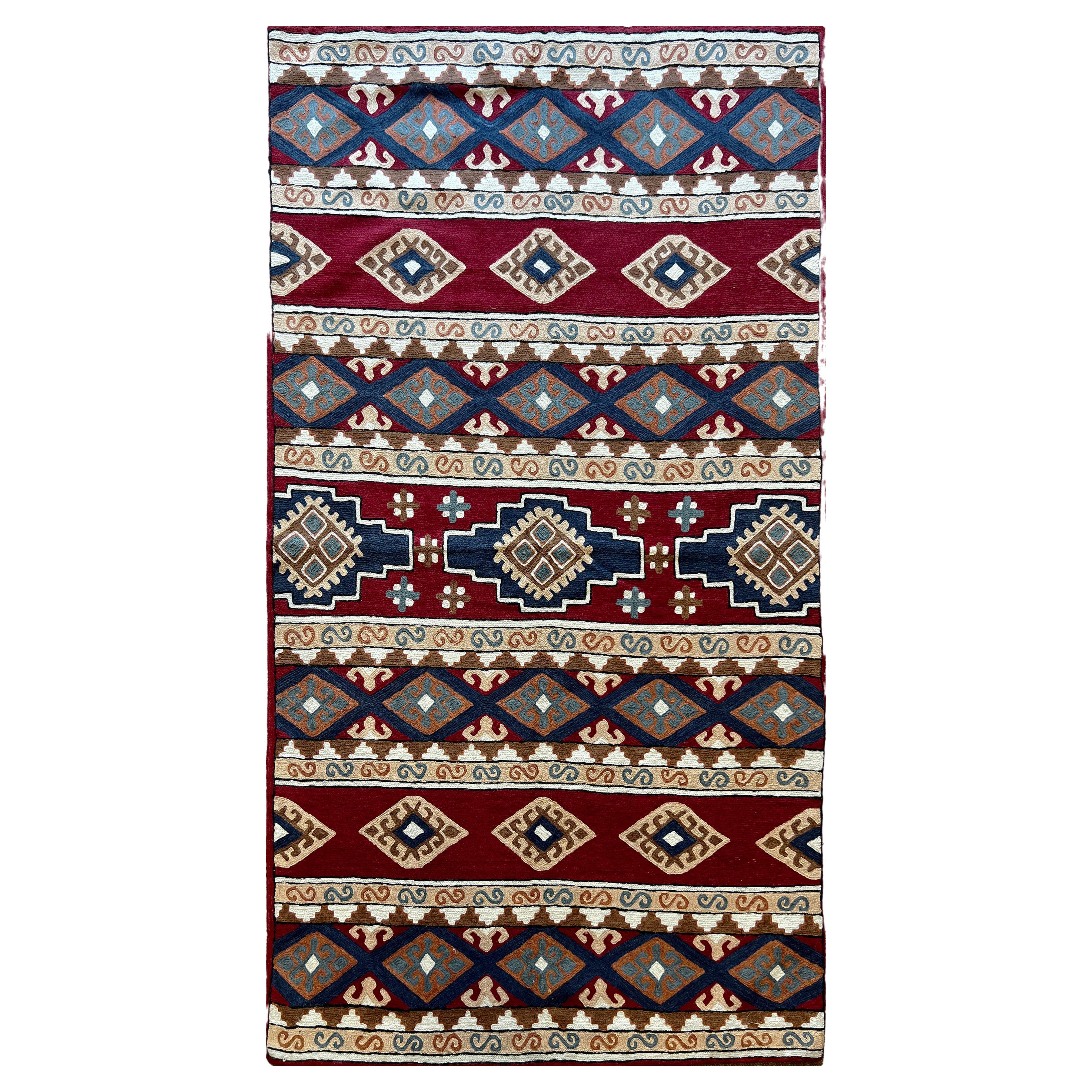  Indian Kilim "Durie", 20th Century  - N° 685 For Sale