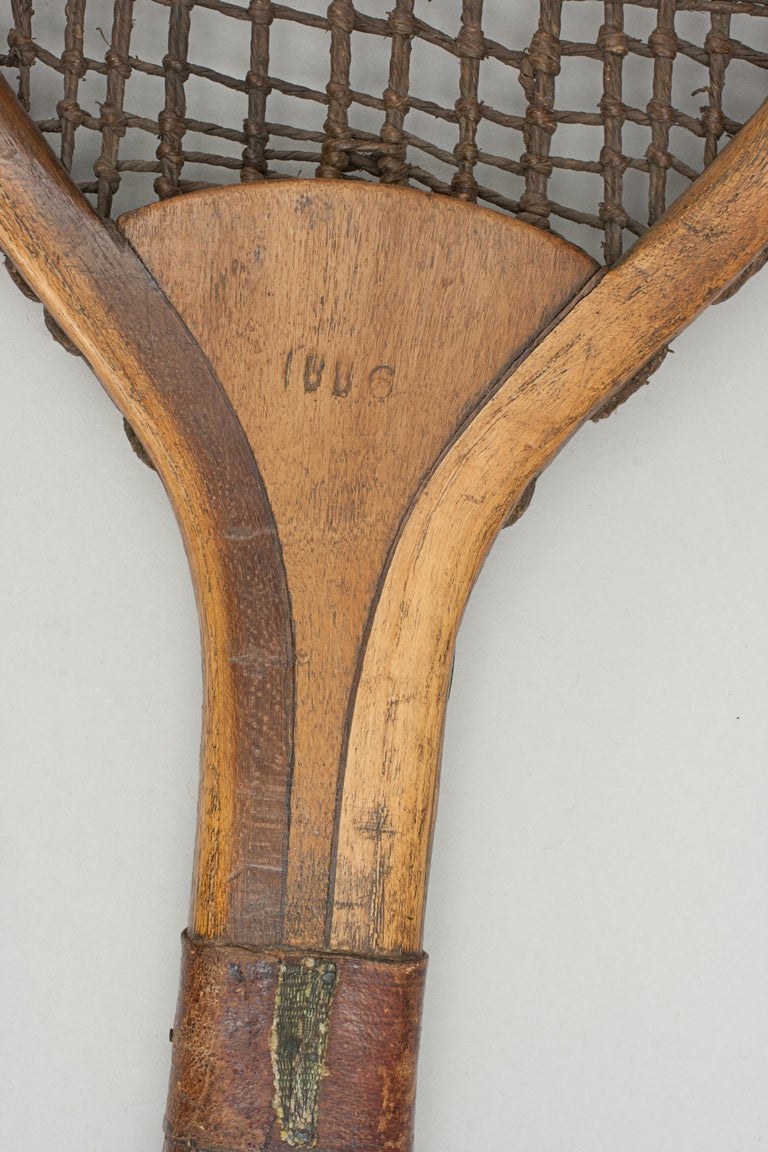 Indian Lawn Tennis Racket For Sale at 1stDibs