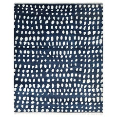 Indian Made Hand-Knotted Bohemian Moroccan Inspired Inspired Area Rug