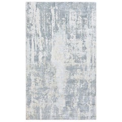 Indian Made Handmade Contemporary Abstract Area Rug