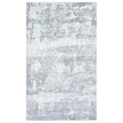 Indian Made Handmade Contemporary Abstract Area Rug