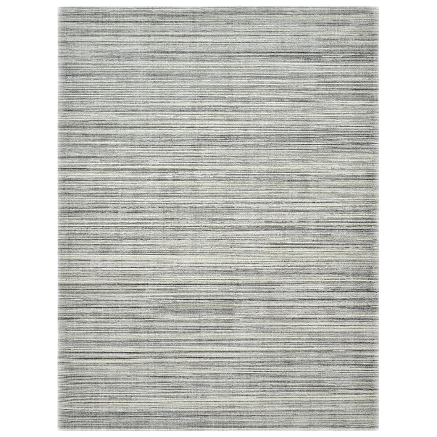 Indian Made Handmade Contemporary Modern Area Rug For Sale at 1stDibs