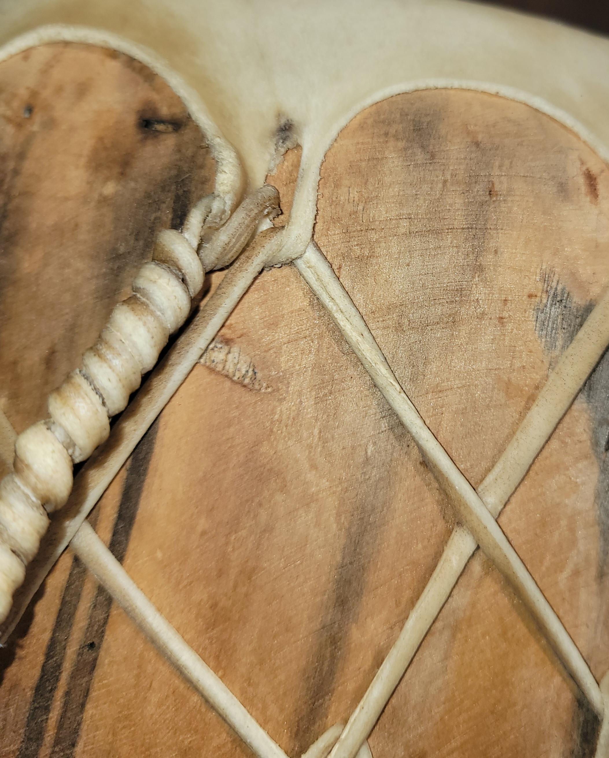 American Indian Made Pueblo Drum For Sale