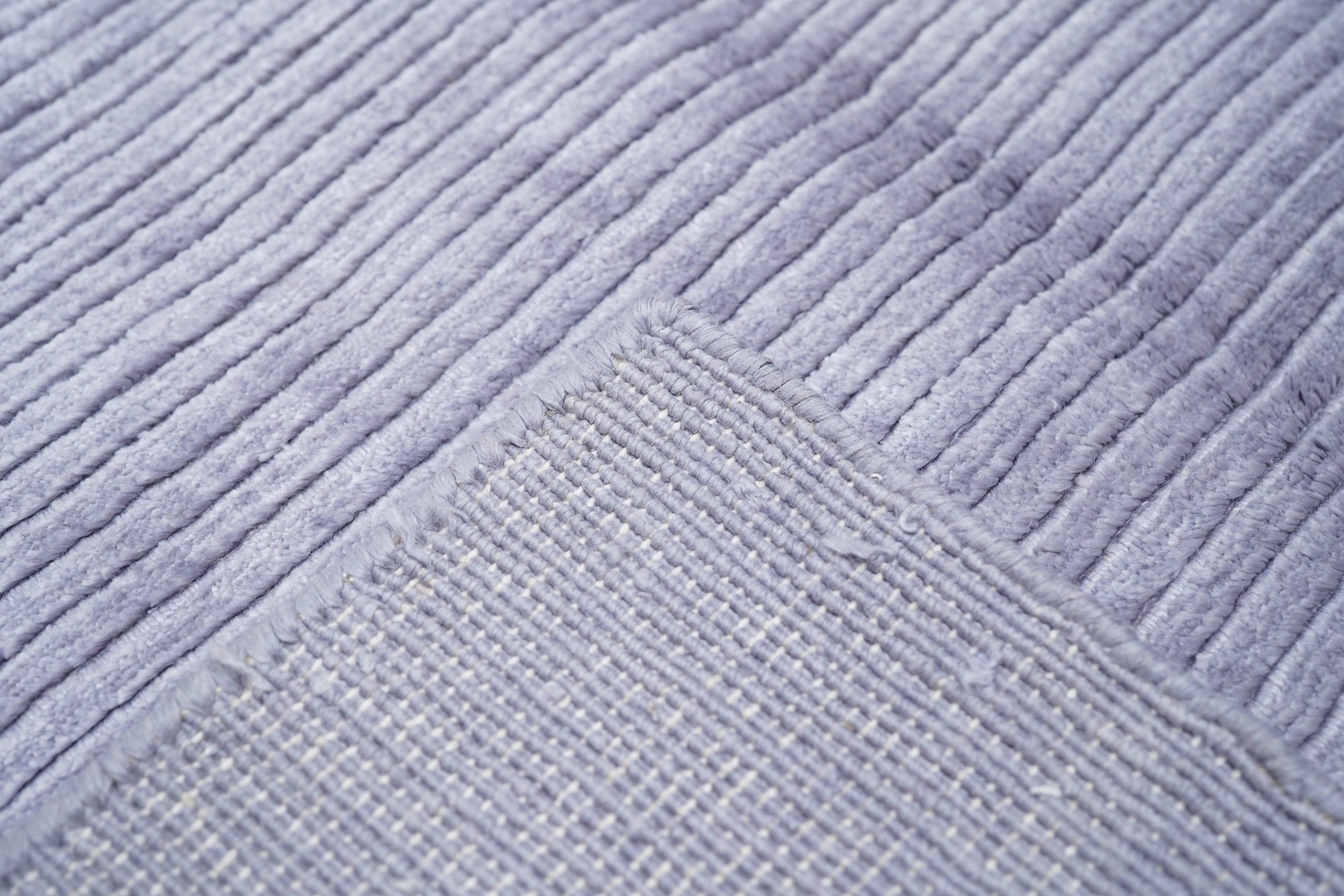 Tappeto moderno indiano 6'7'' x 9'10'' in vendita 4